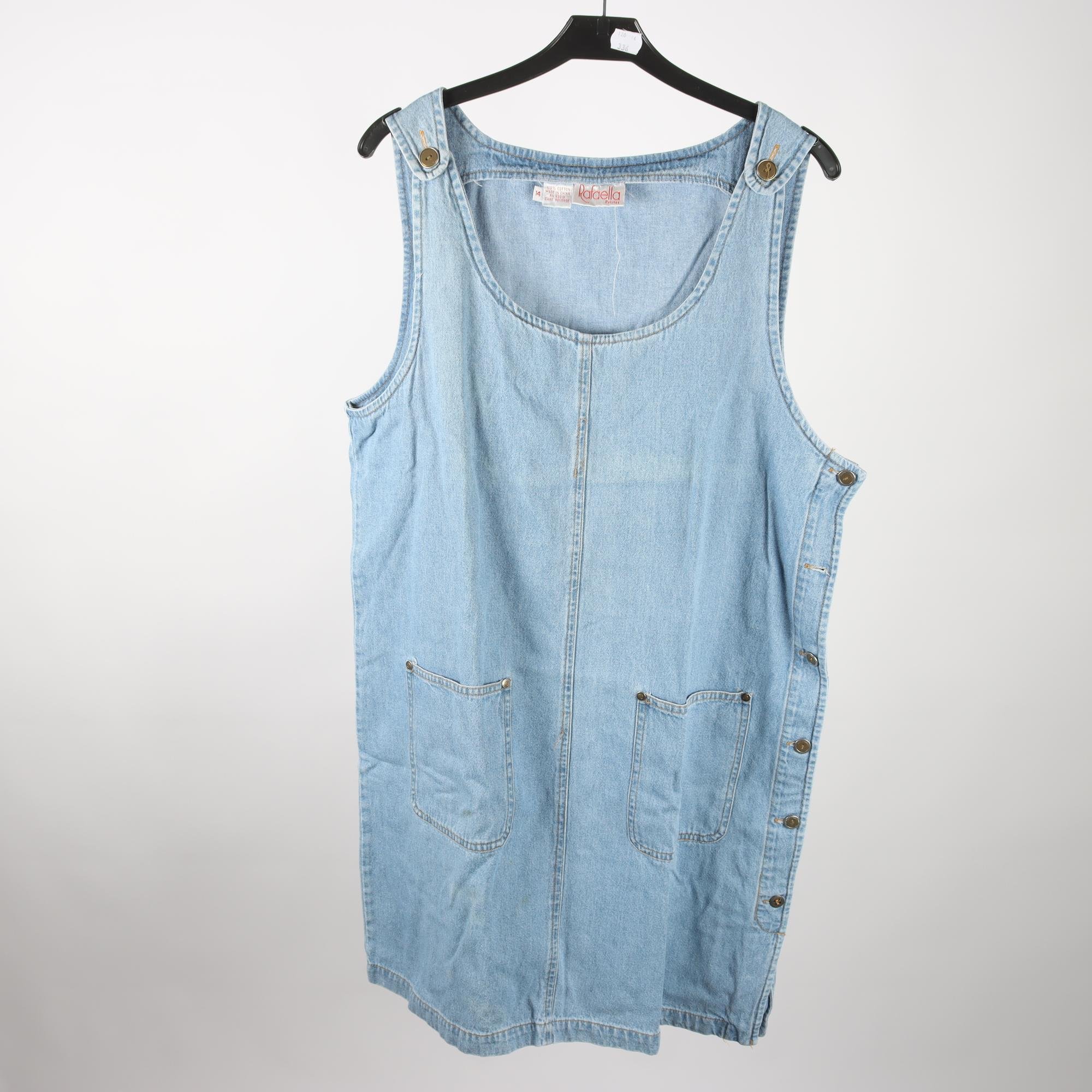 Jeansklänning, Rafaella, blå, stl. ca. S/M.