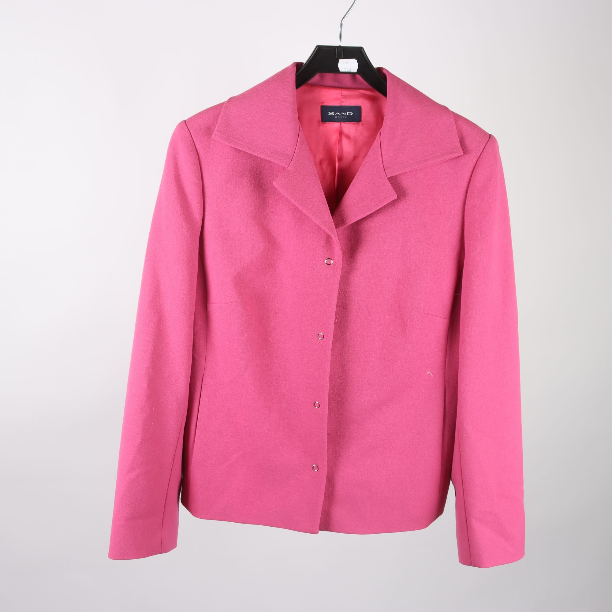 Jacka, Sand, rosa, ullmix, stl. 42.