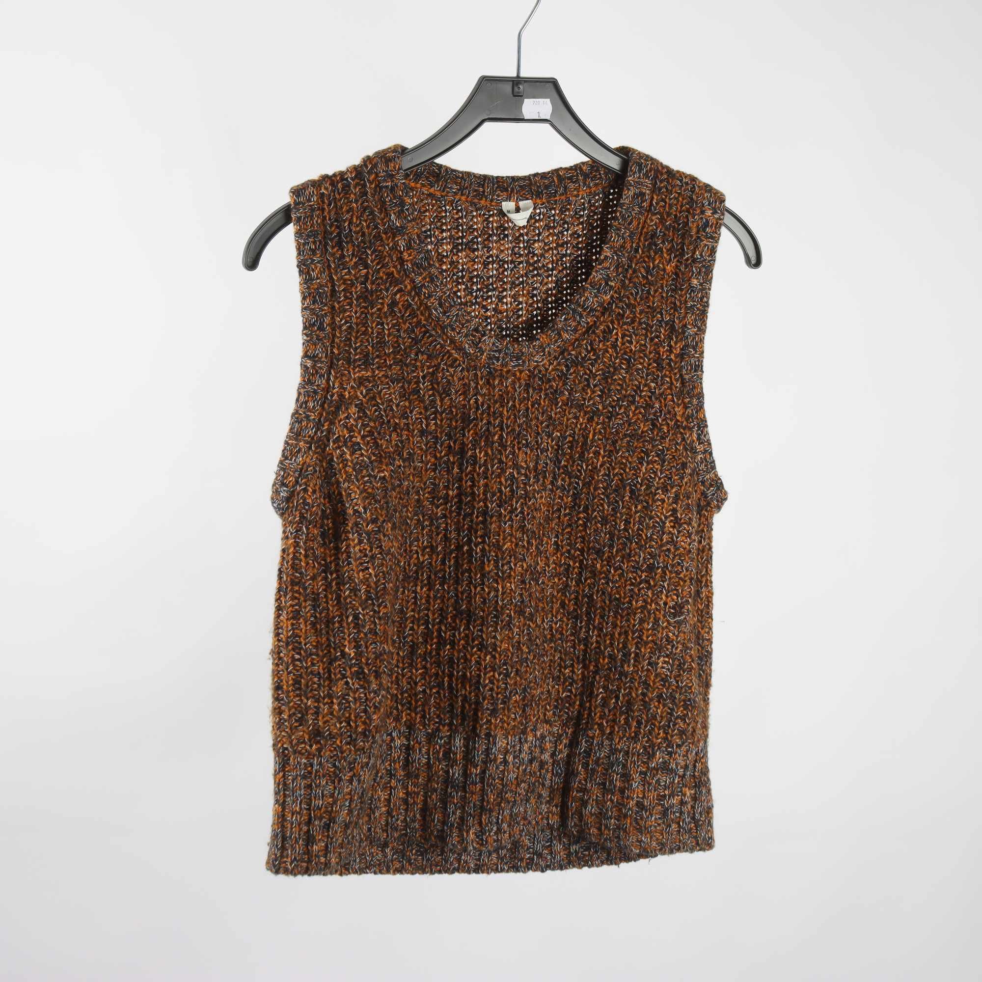 Väst, Arket, brun, svart, melerad, stl. M