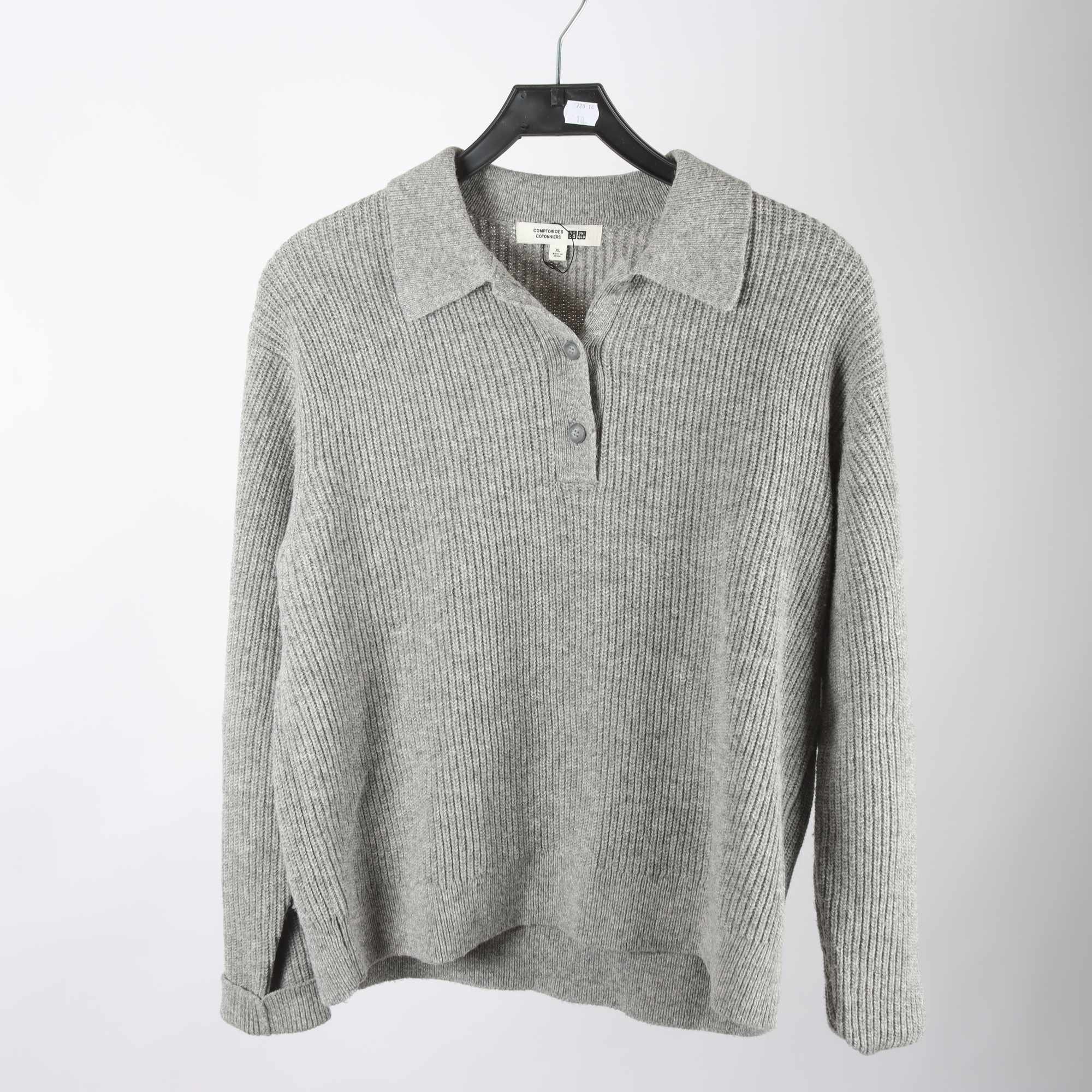Tröja, Comptoir Des Cotonniers x Uniqlo, grå, stl. XL