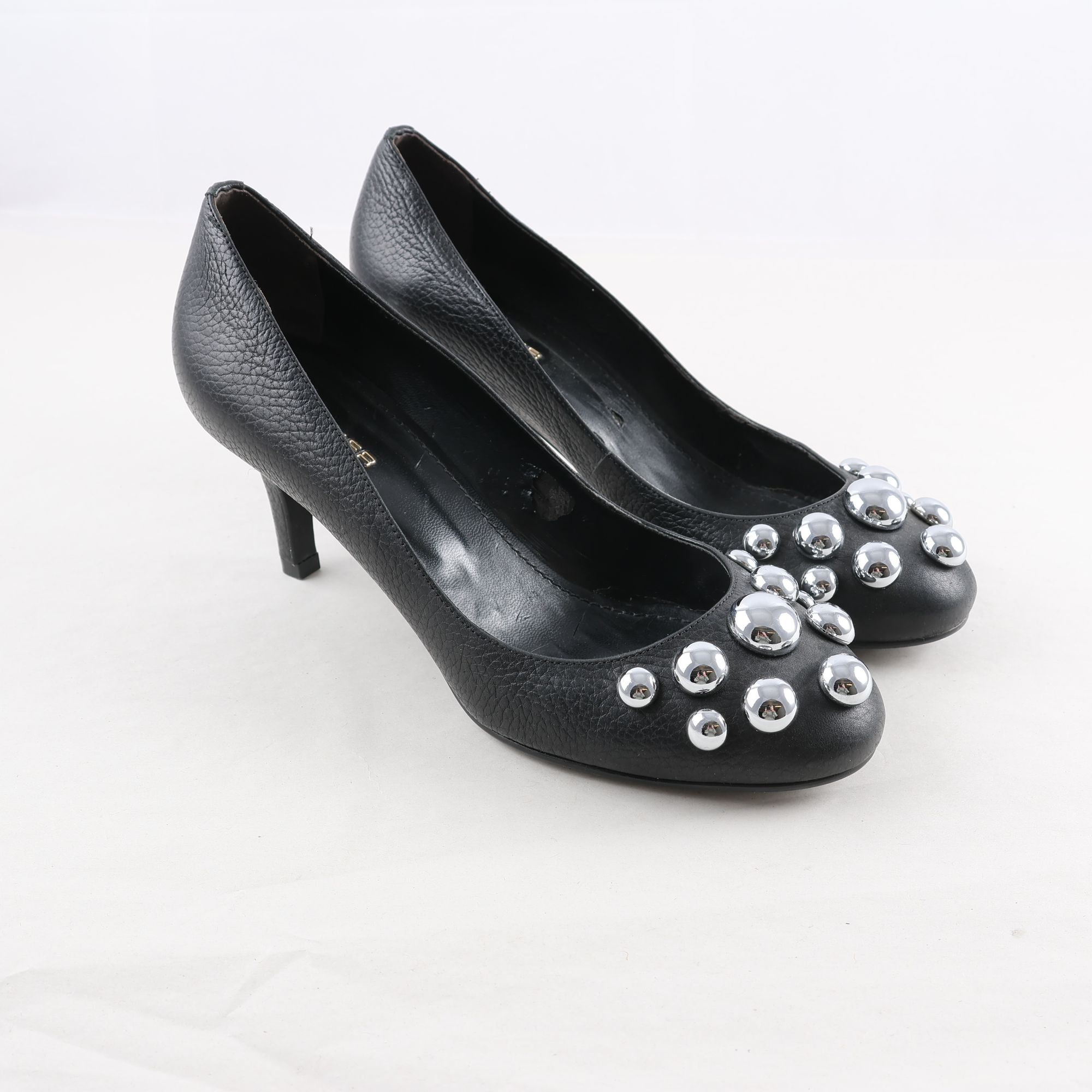 Pumps, Werner, svart, stl. 39