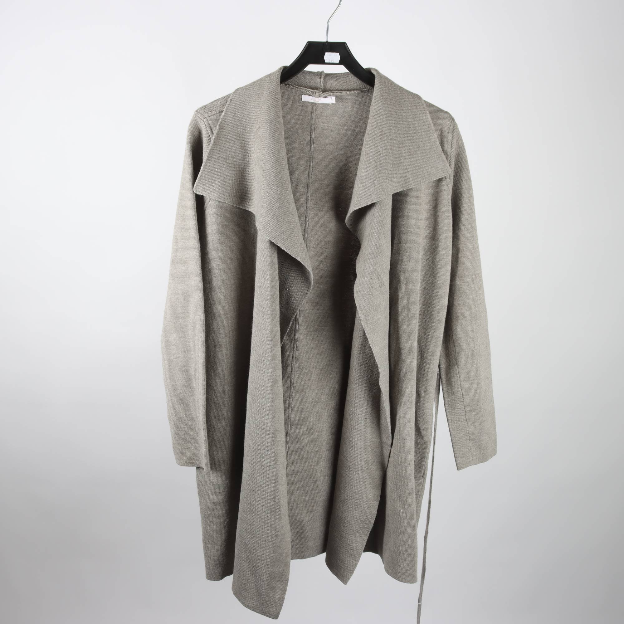 Kappa, Wera, grå, stickad, 50% ull, stl. M.