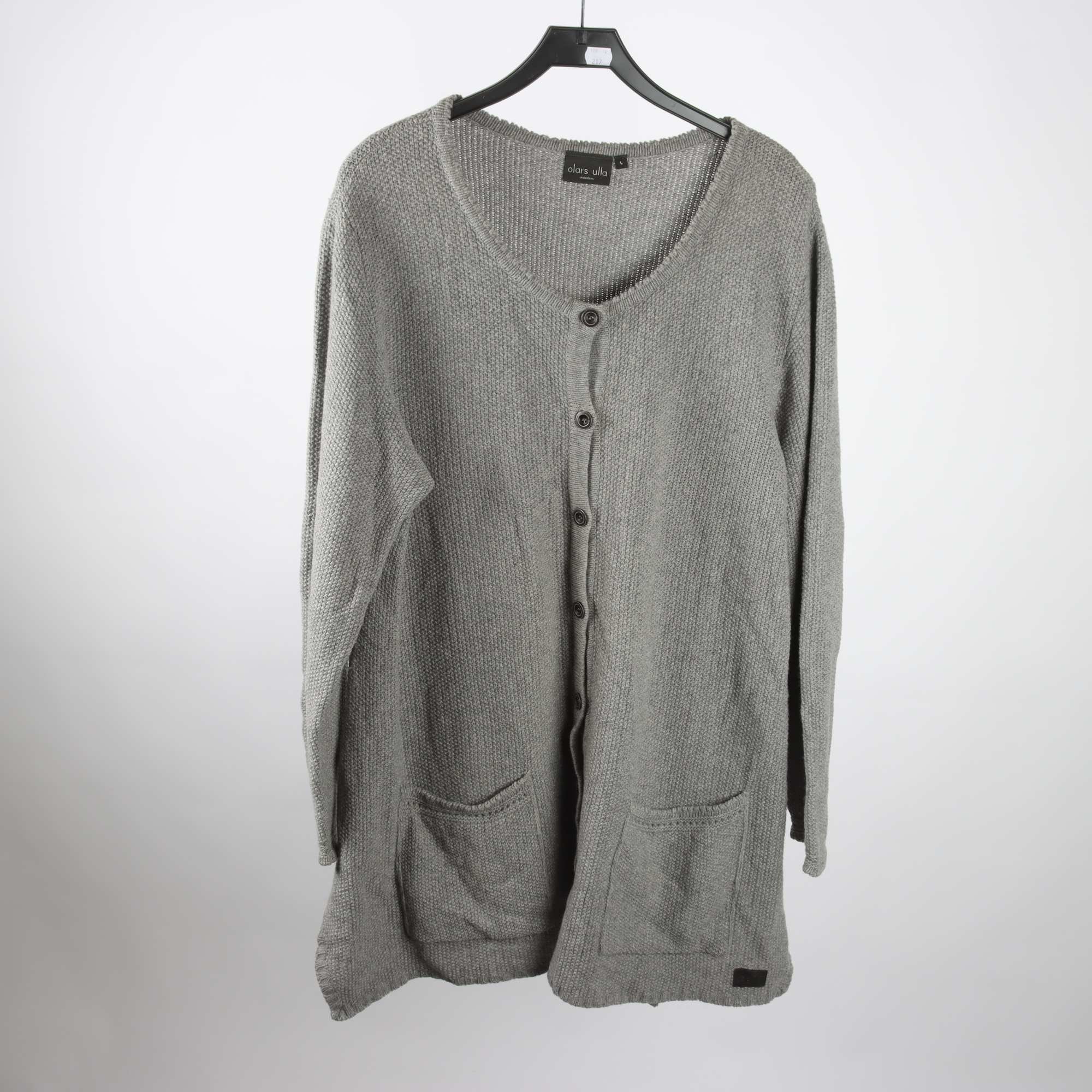 Kofta, Olars Ulla, grå, stl L