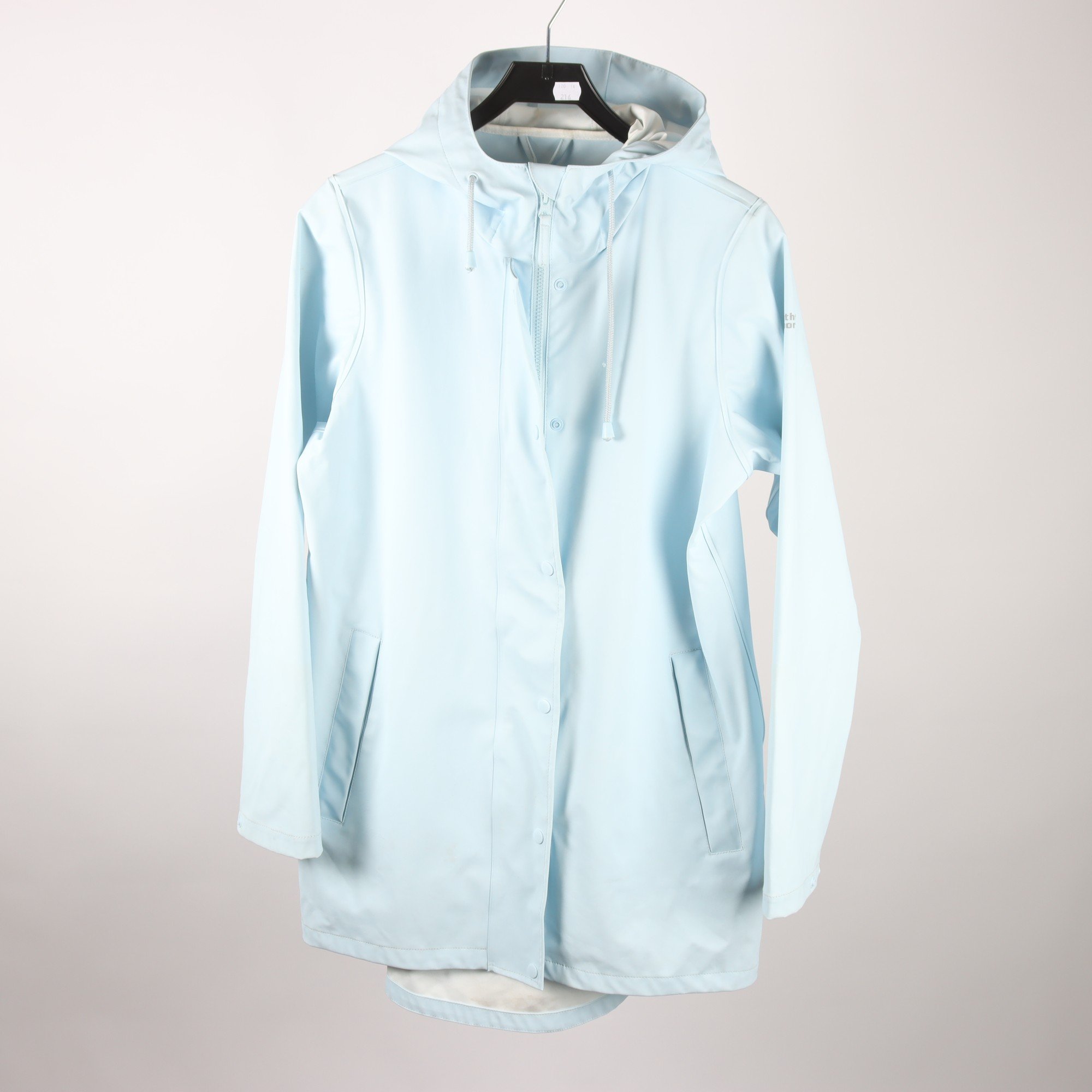 Regnjacka, Weather Report, blå, stl. 40