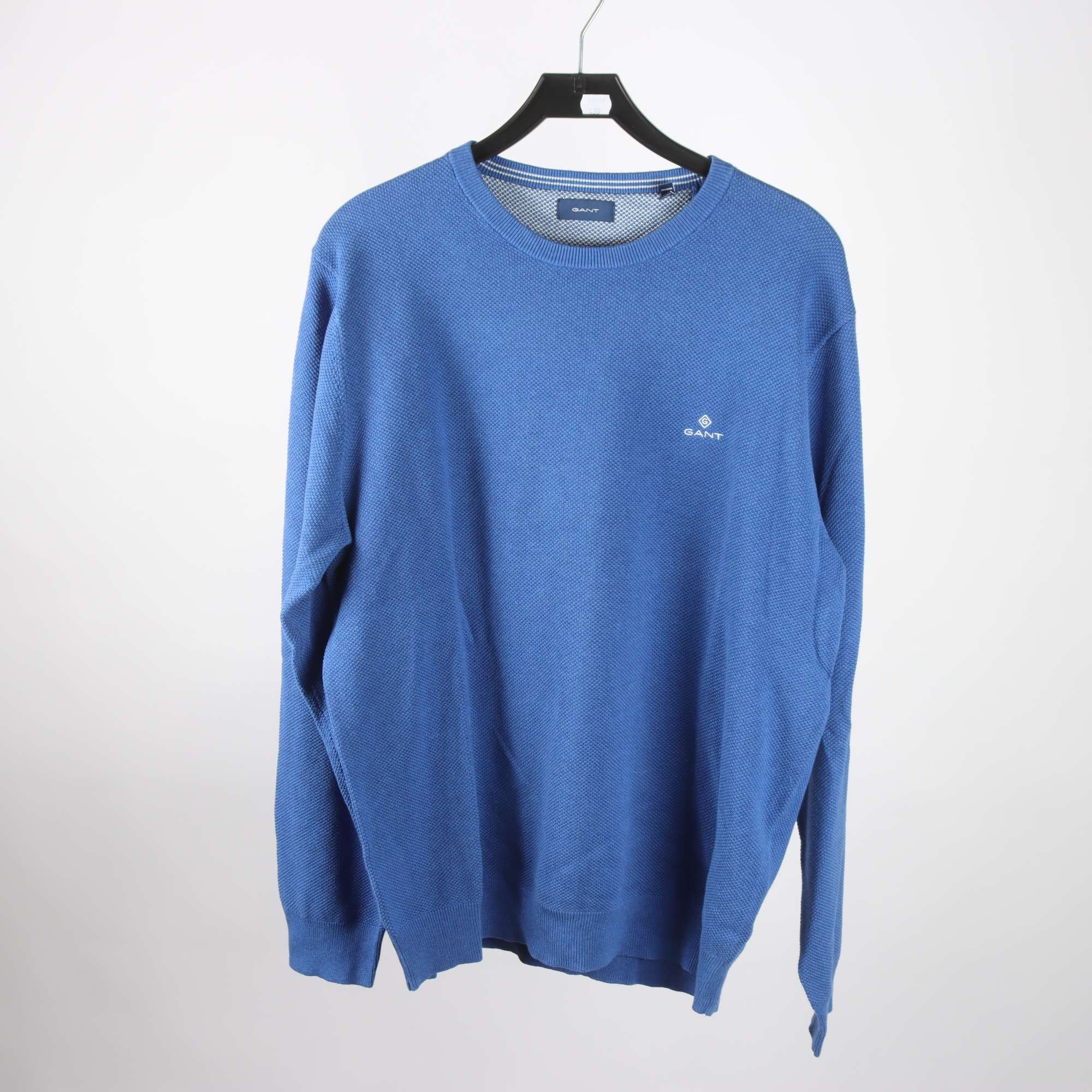 Tröja, Gant, blå, stl. 2XL.