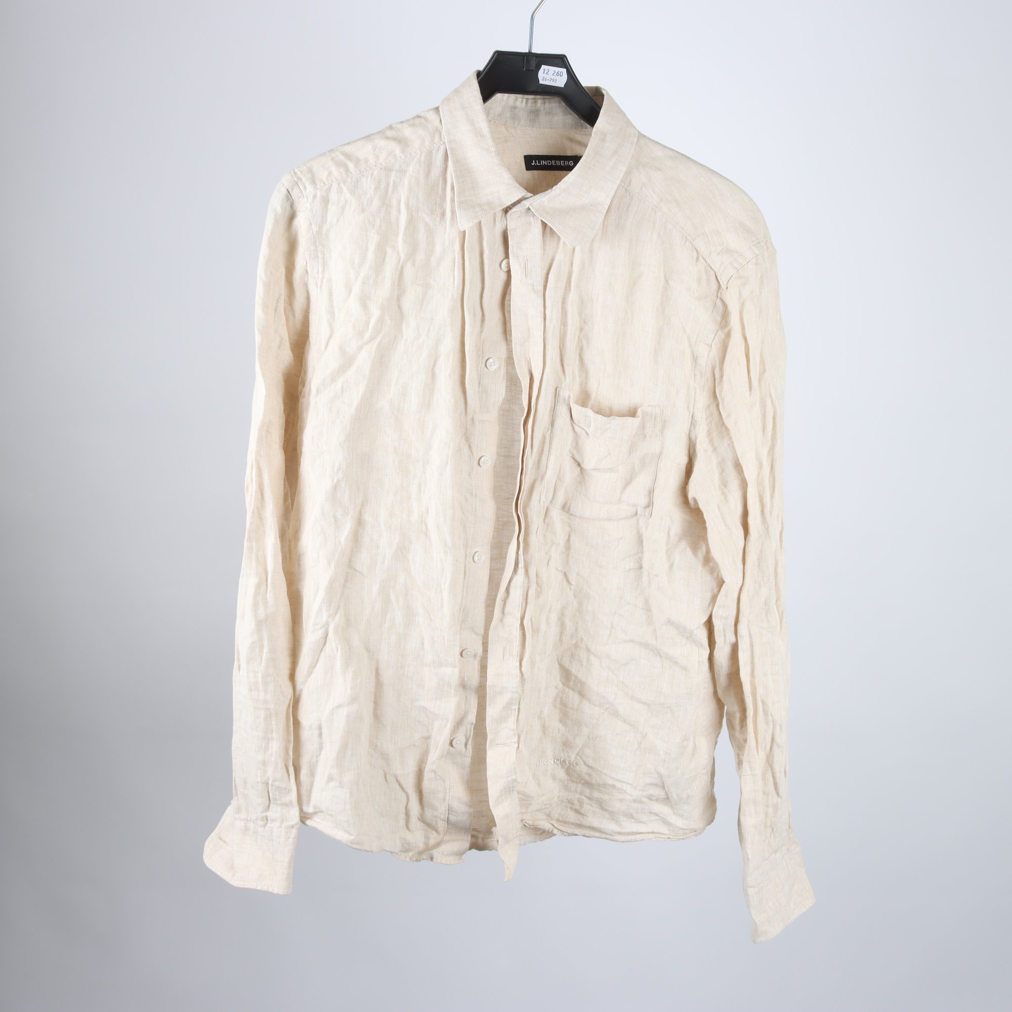 Skjorta, J. Lindeberg, 100% lin, stl. L