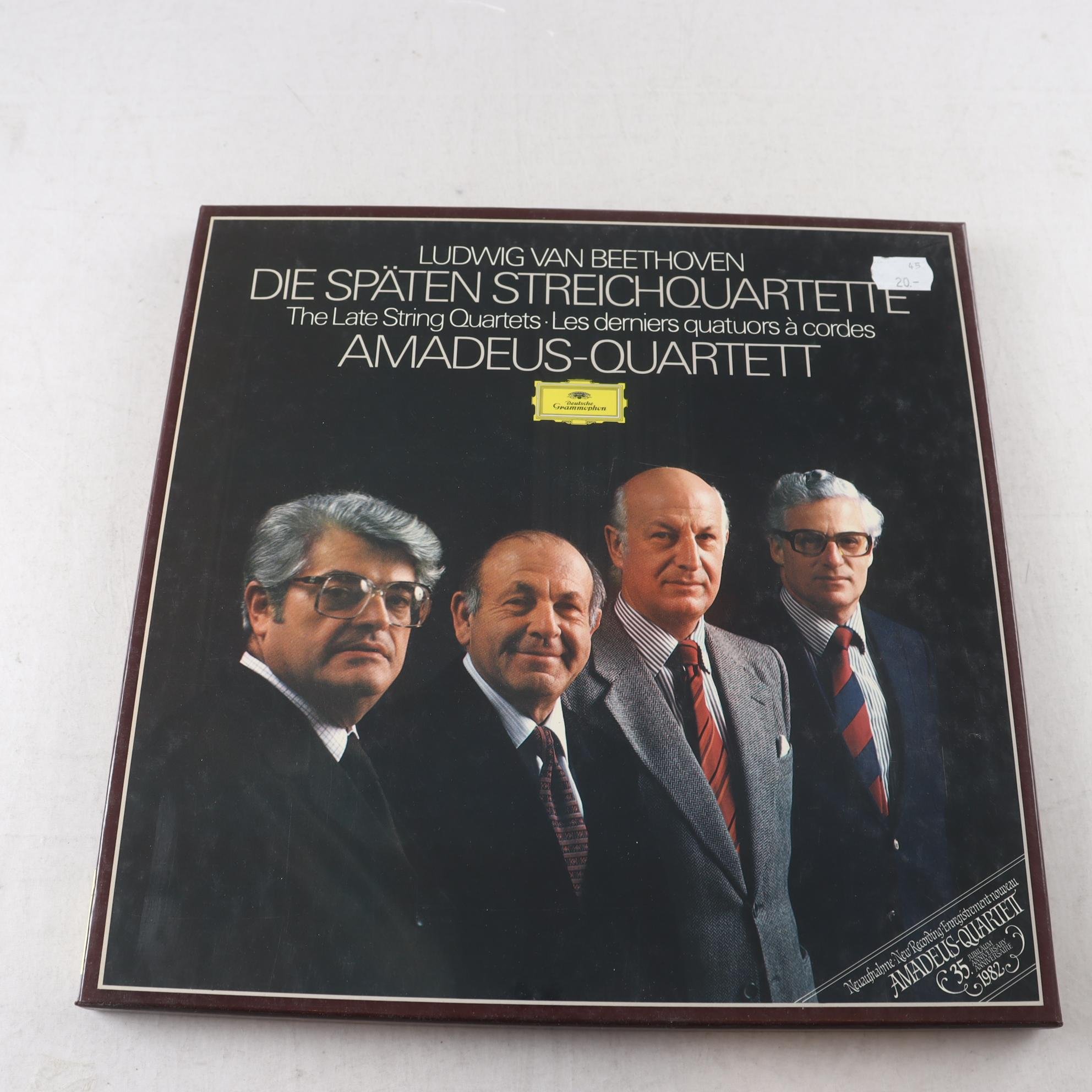 LP Ludwig van Beethoven, Amadeus-Quartett, The Late String Quartets