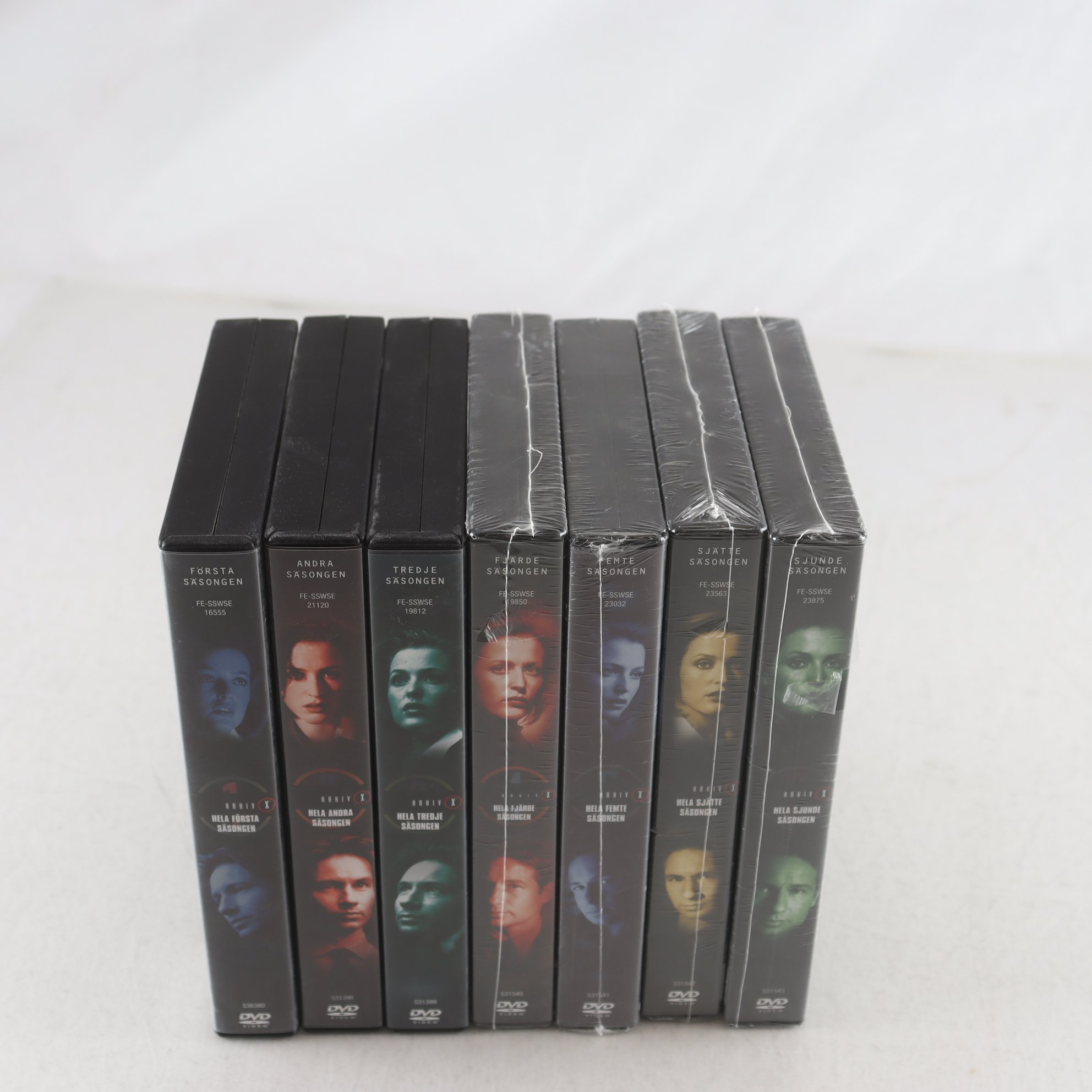 DVD boxar, Arkiv X, säsong 1-7