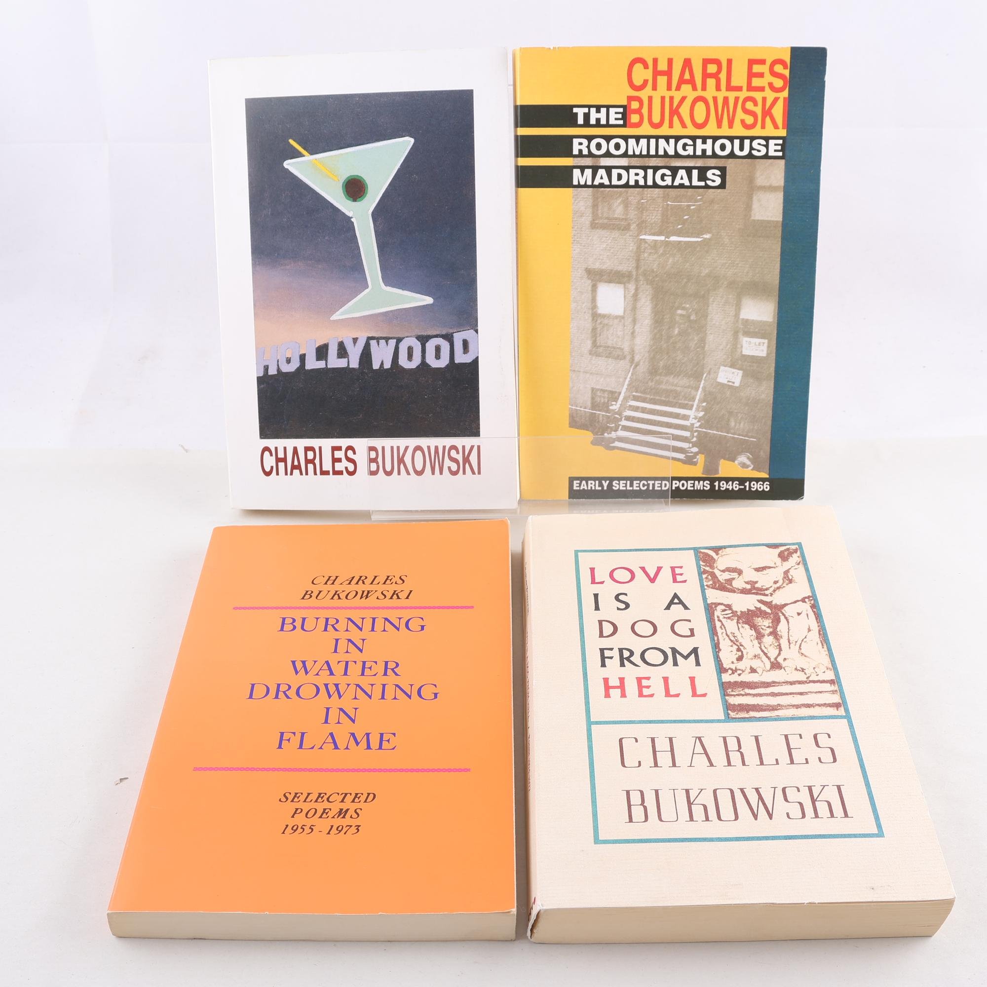 Charles Bukowski, bokpaket med 4 volymer