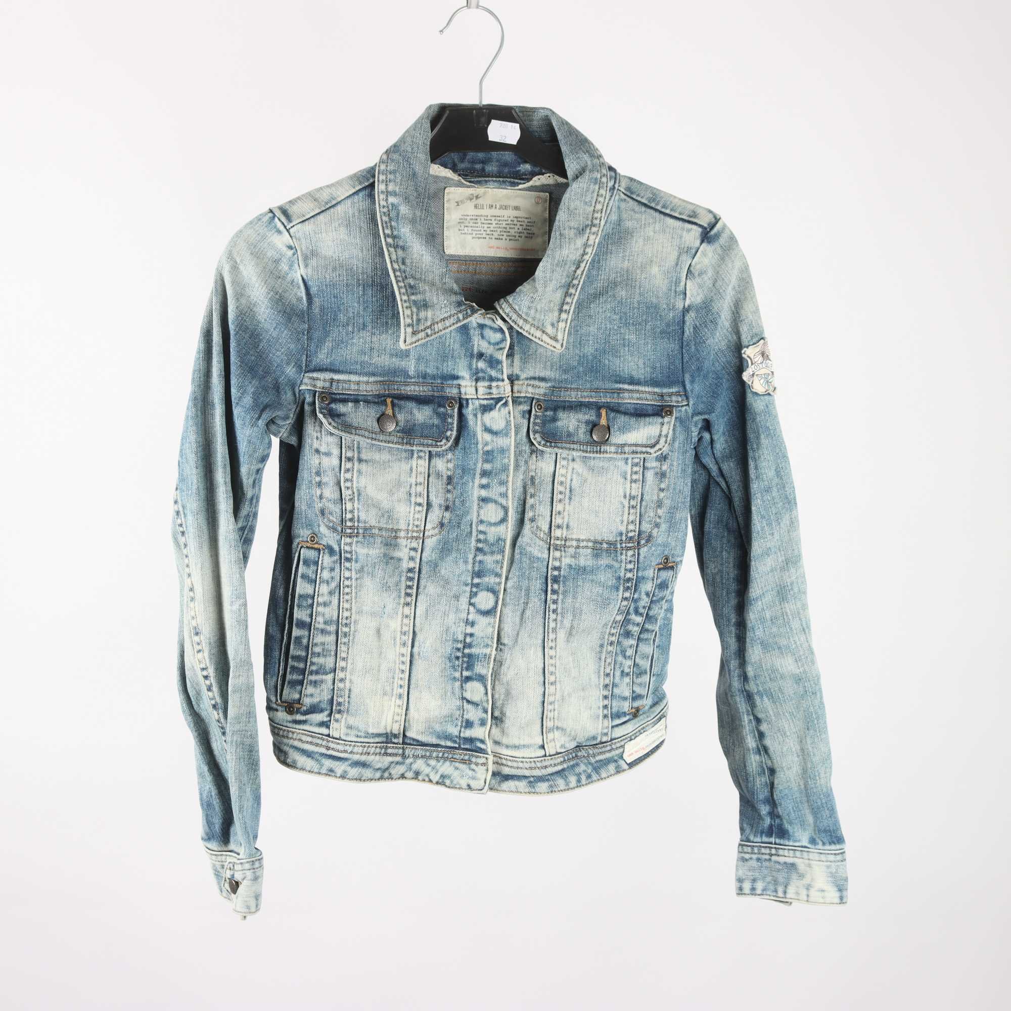 Jeansjacka, Odd Molly, blå, stl. 0 (XS)