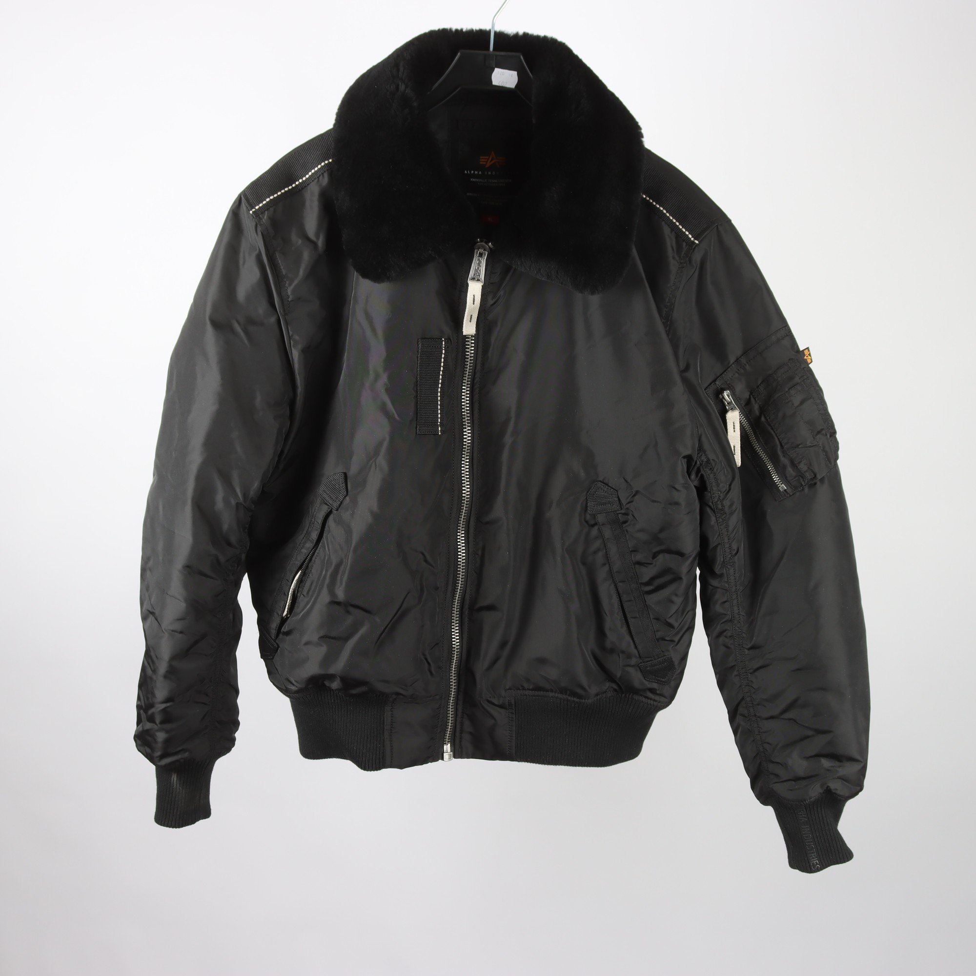 Vinterjacka, Alpha Industries, svart, stl. XL.