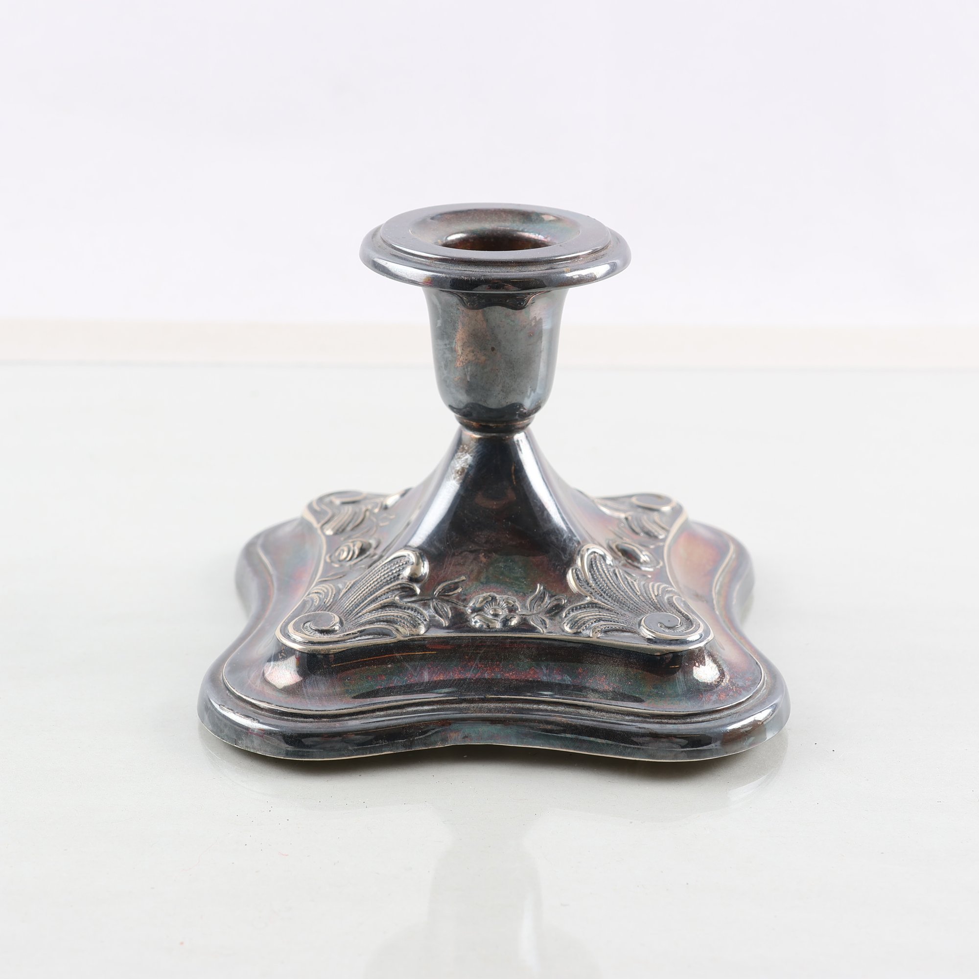 Ljusstake, silver, 830, jugend, (1890-1920)