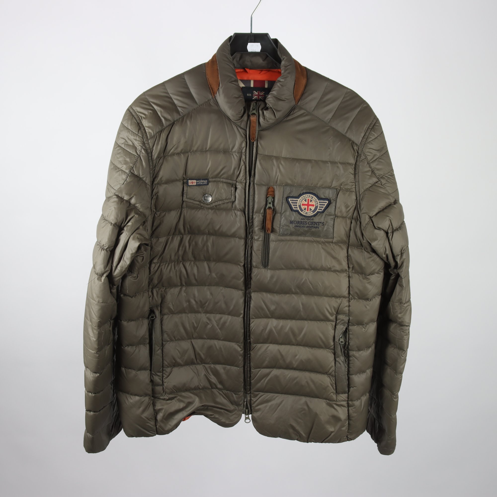 Dunjacka, Morris, grön, stl. L.