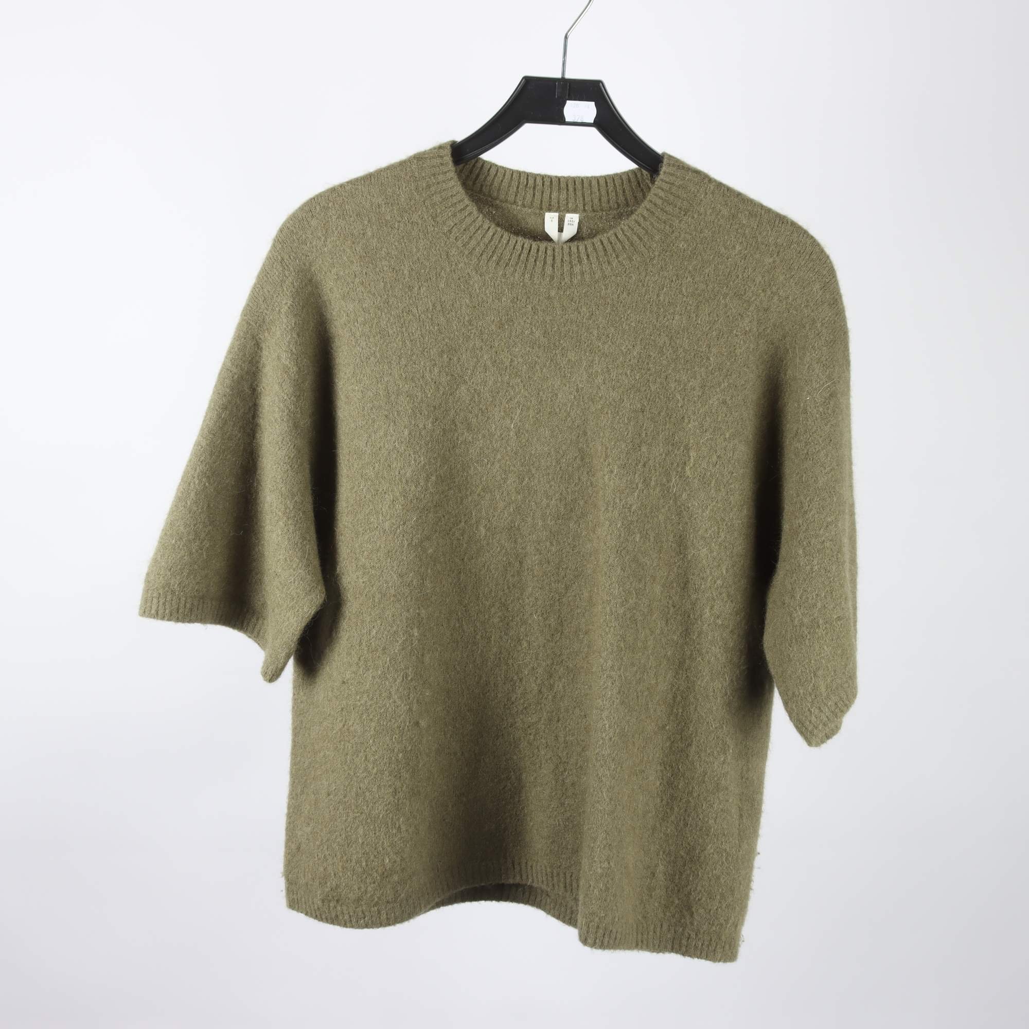 Tröja, Arket, grön, ull, alpaca, stl. S.