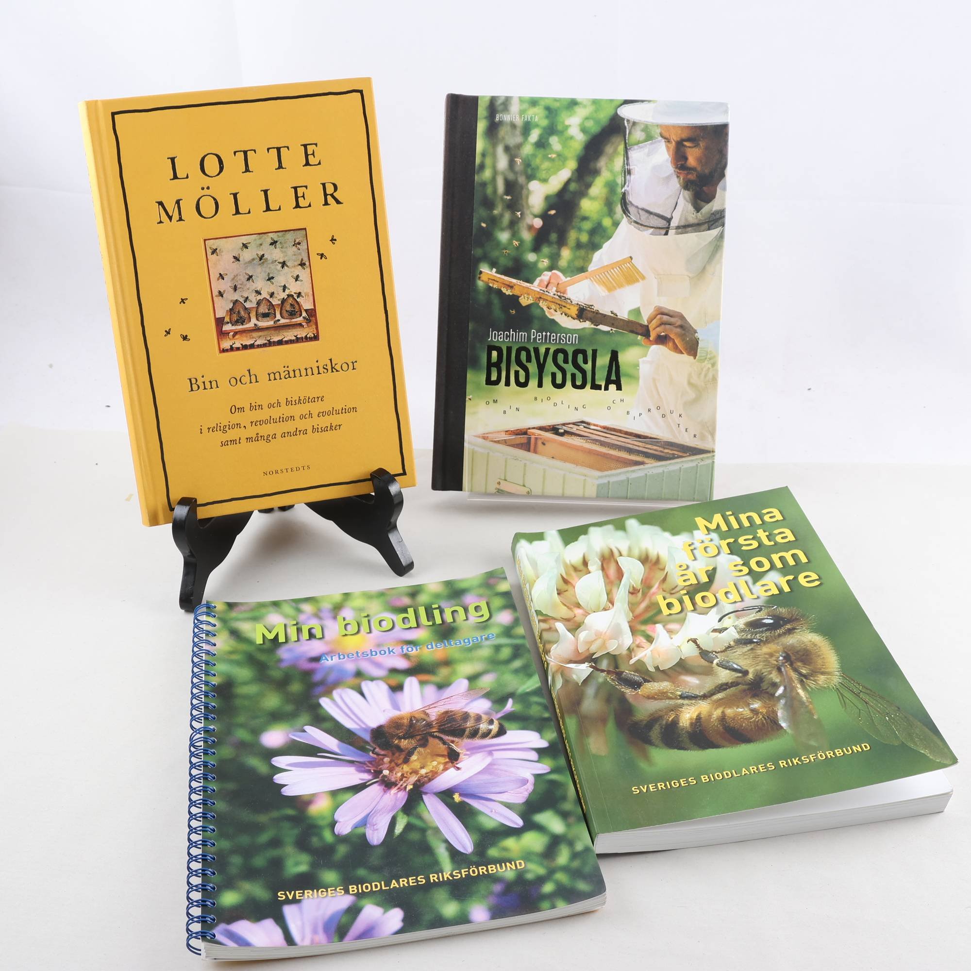 Bin och biodling, bokpaket med 4 volymer