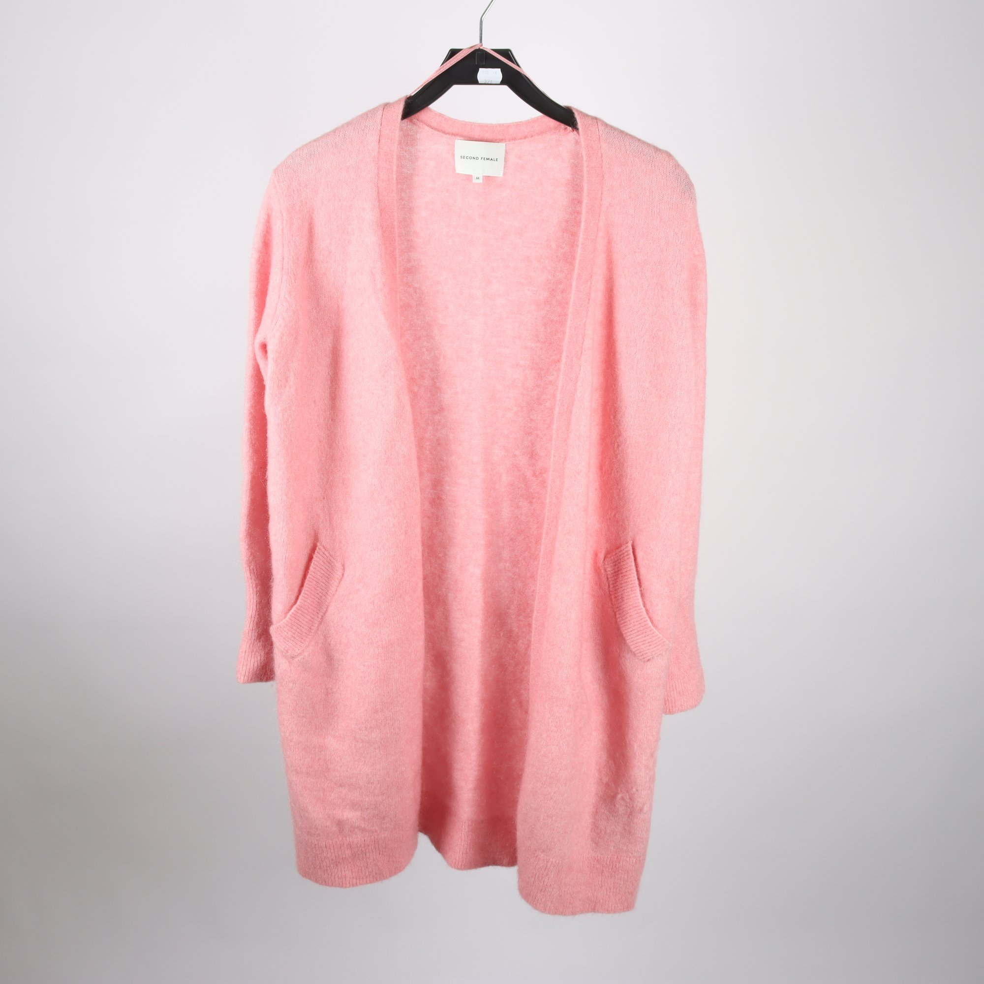 Kofta, Second Female, rosa, ull, mohair, stl. M.