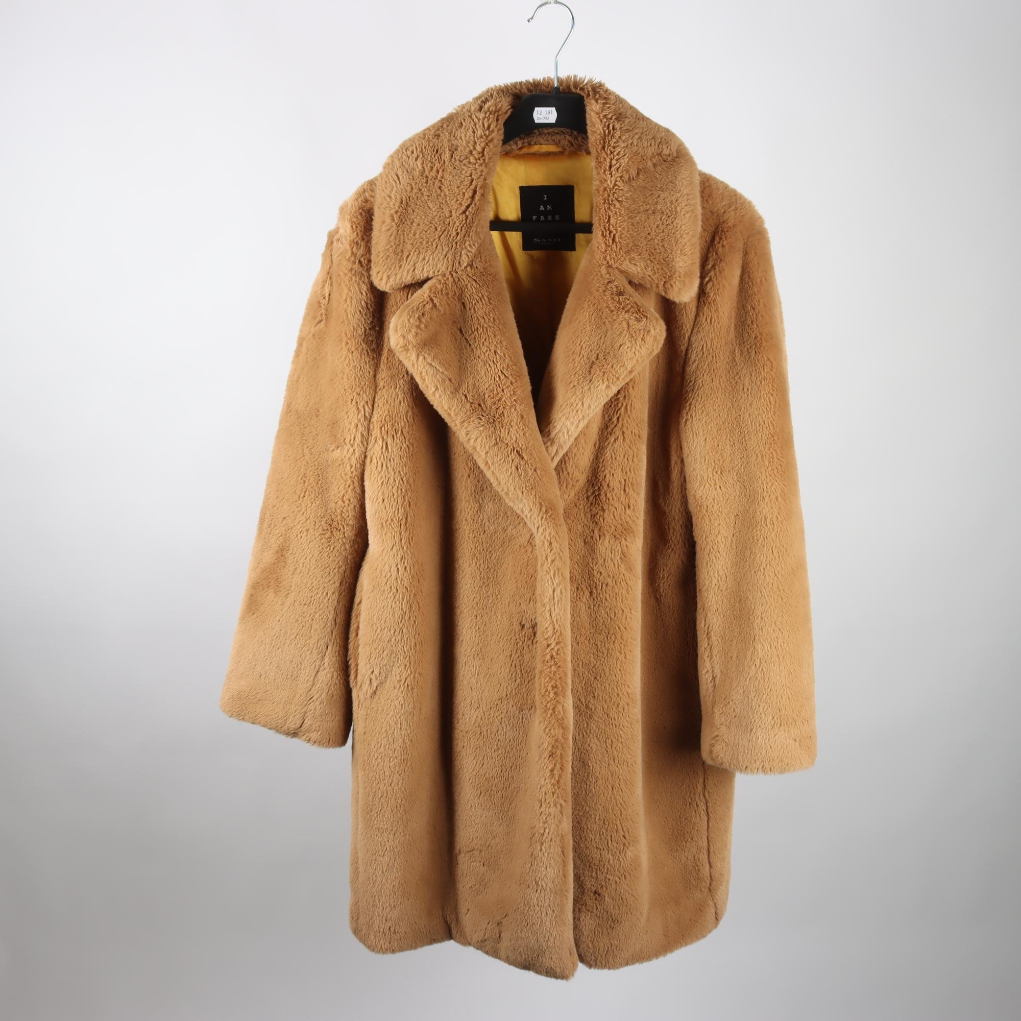 Kappa, Sand, Fake fur, stl. 42