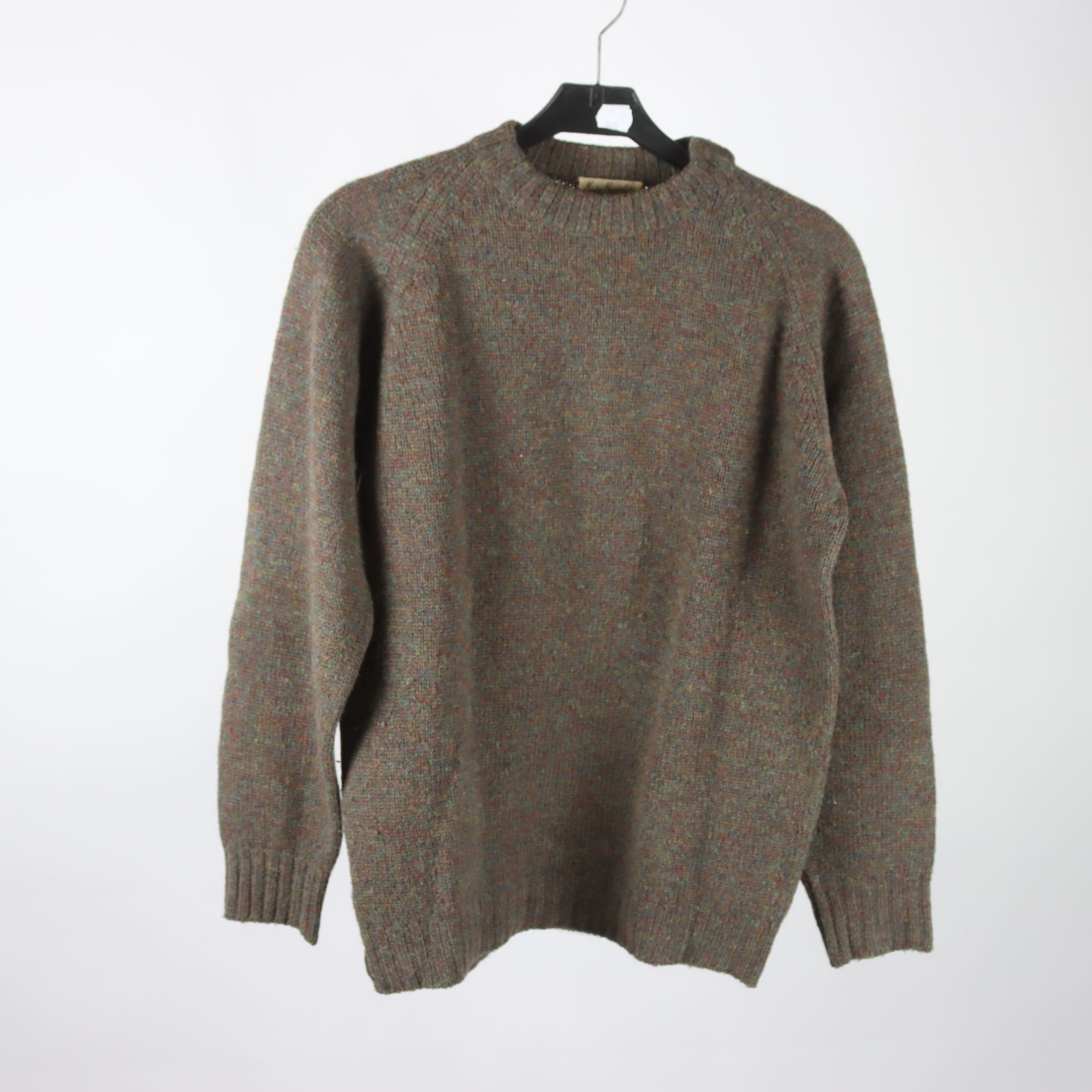 Tröja, Mairi Macintyre, Peter Scott Scotland, grönmelerad, ull, stl. ca. S/M.