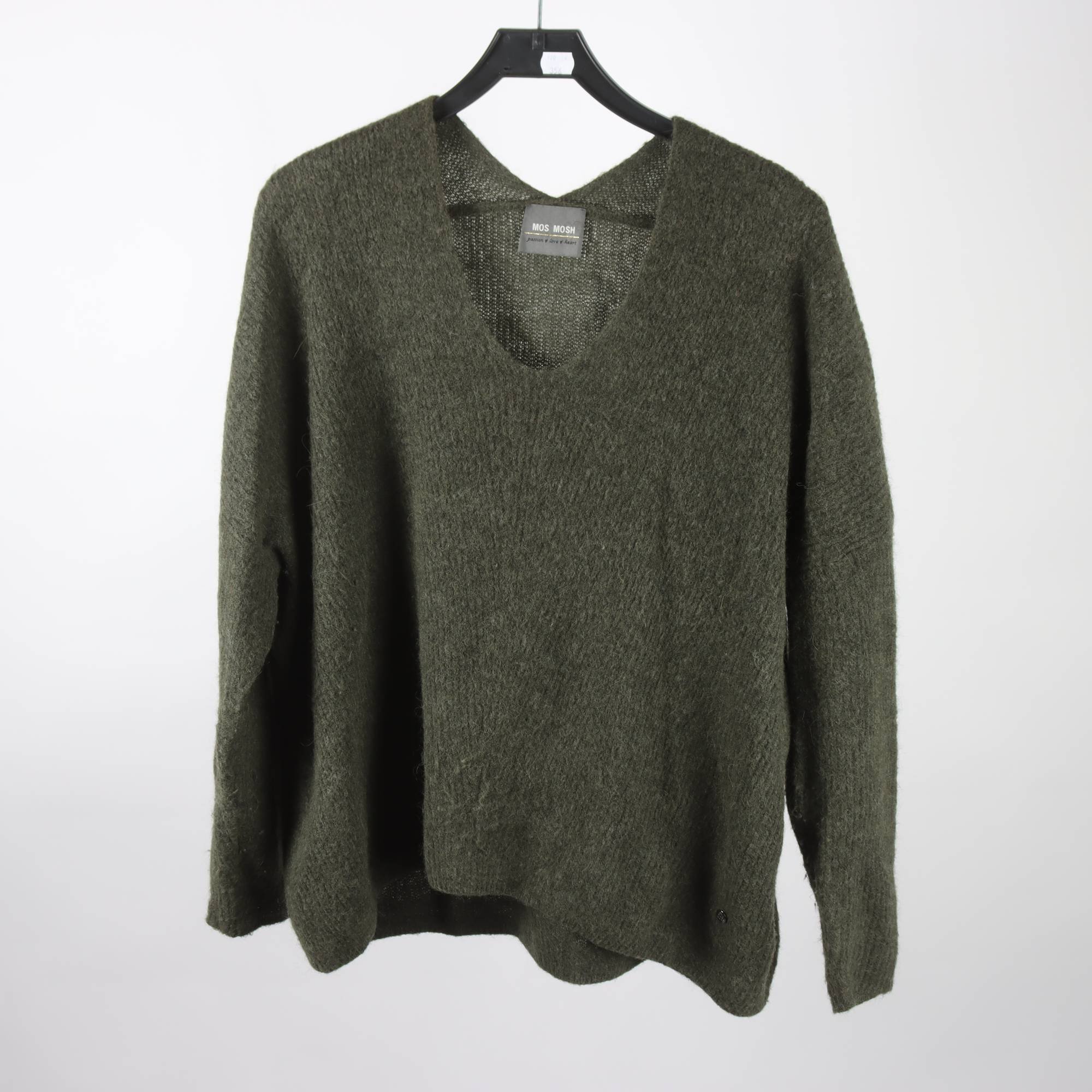 Tröja, Mos Mosh, grön, ull, alpaca, stl. L.