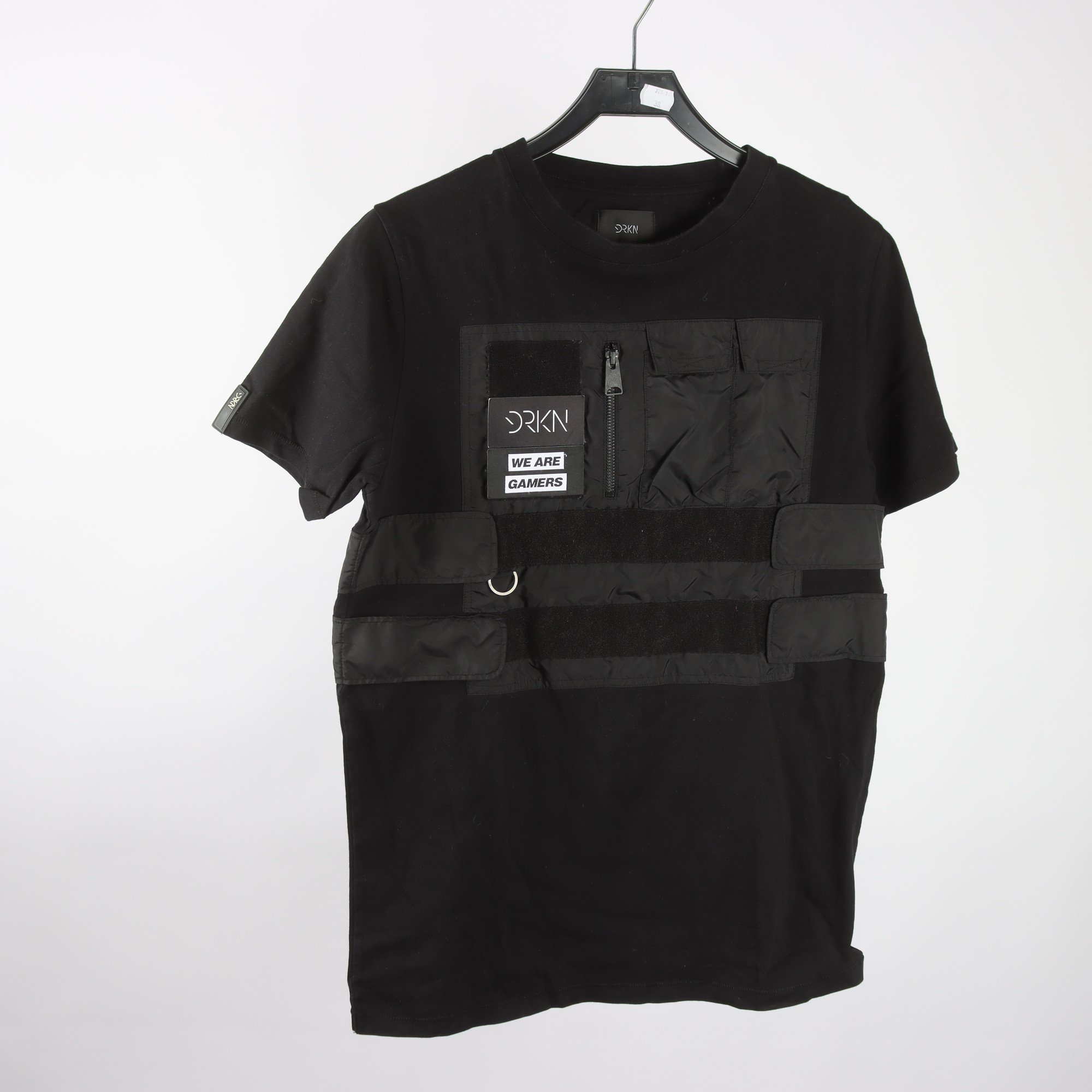 T-shirt, DRKN, svart, stl. S