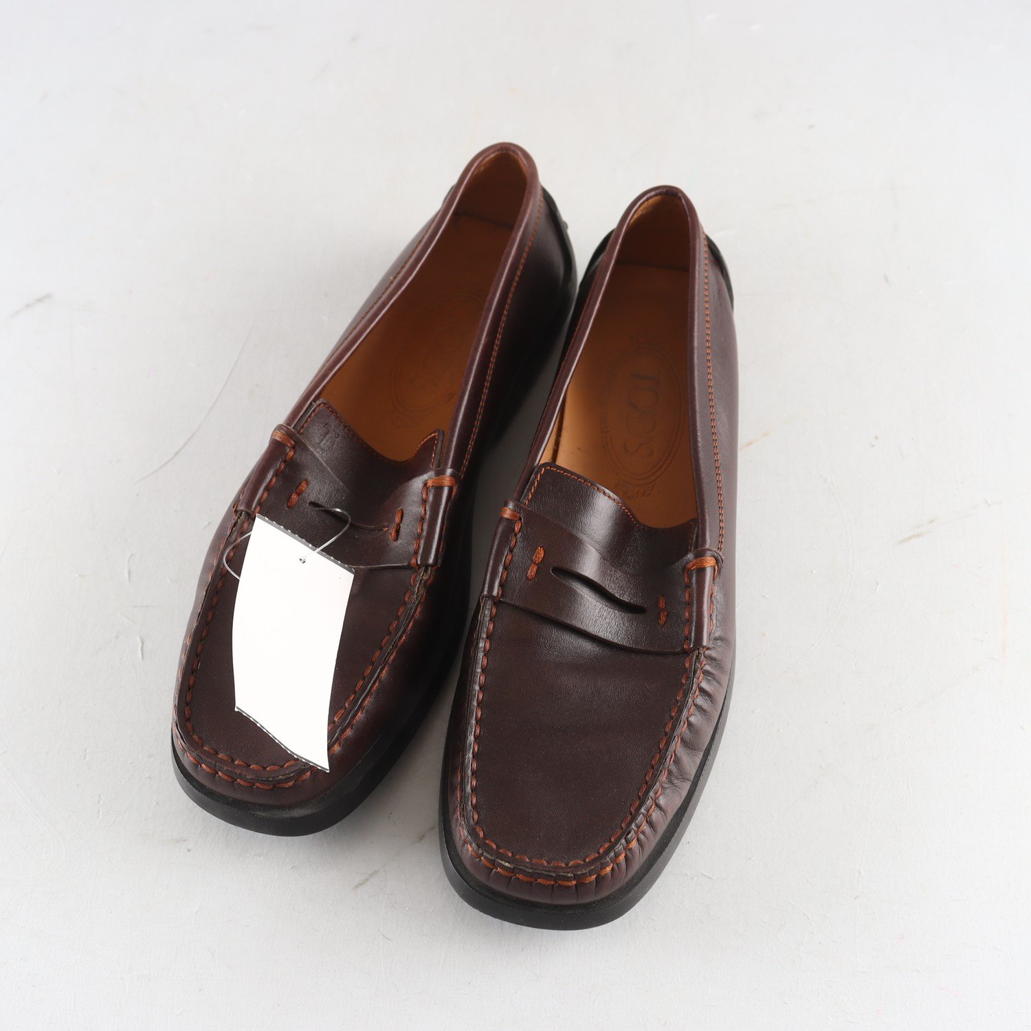 Loafers, Tod`s, brun, stl. 38