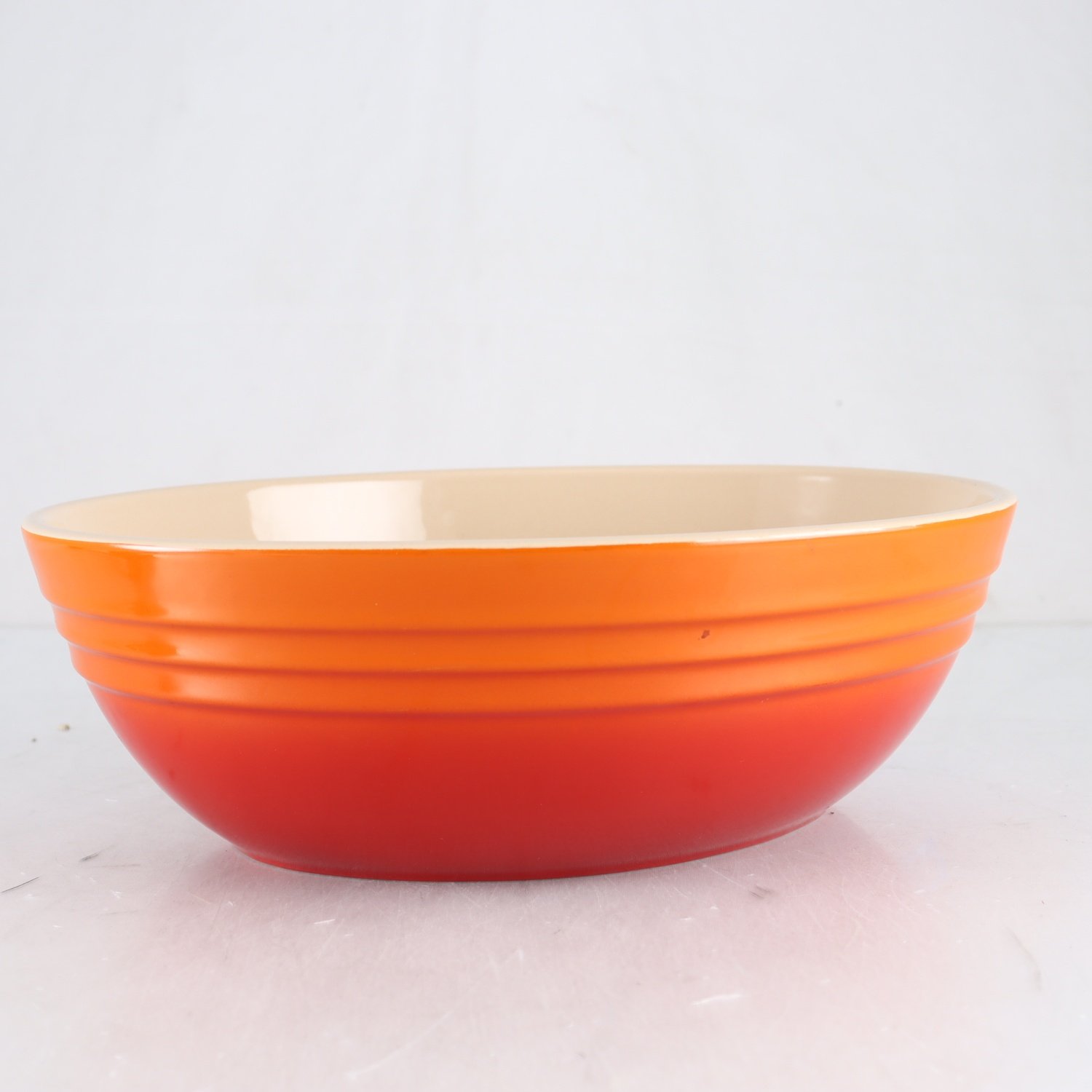 Serveringsskål, Le Creuset, Frankrike. Samfraktas ej.