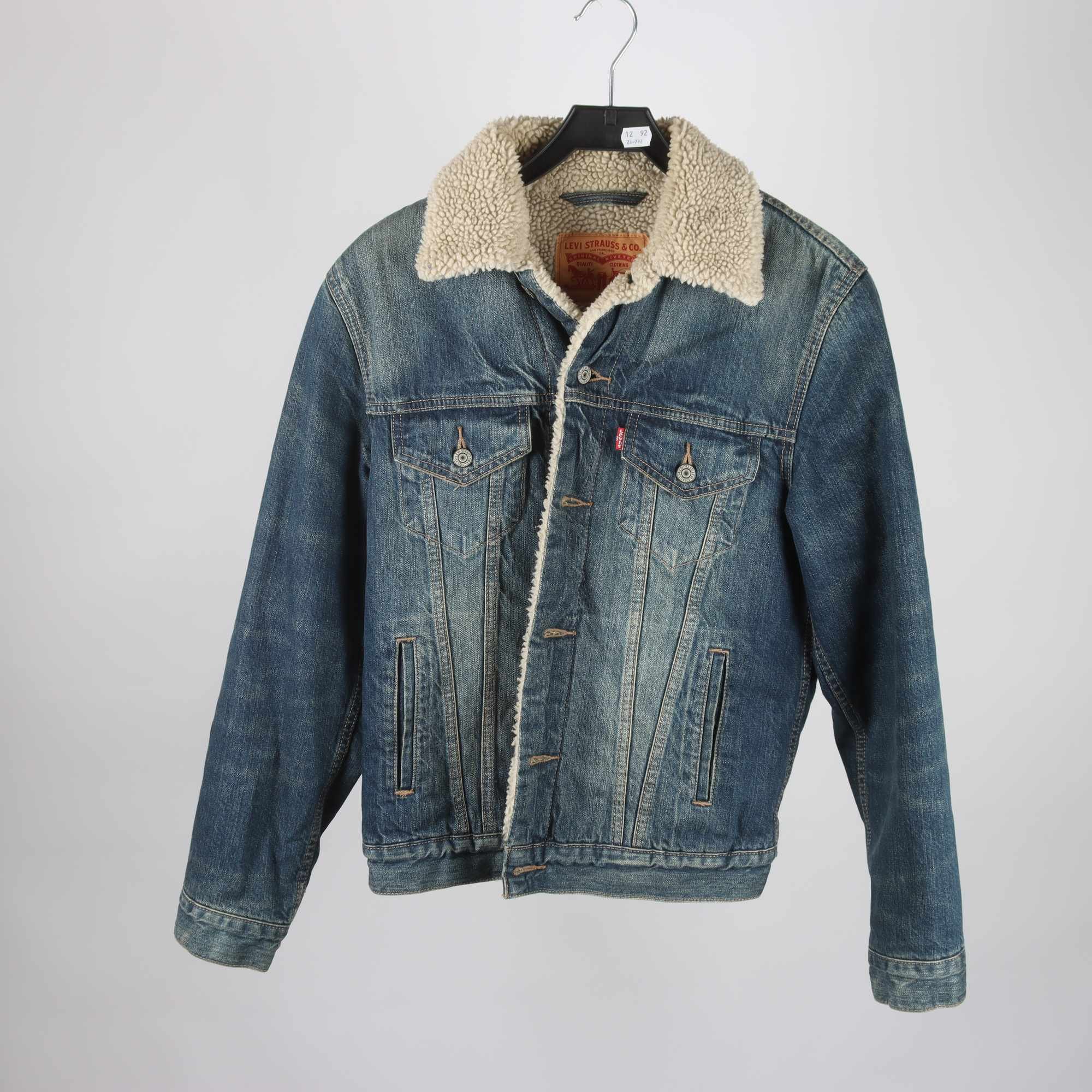 Fodrad jeansjacka, Levi’s, stl. S