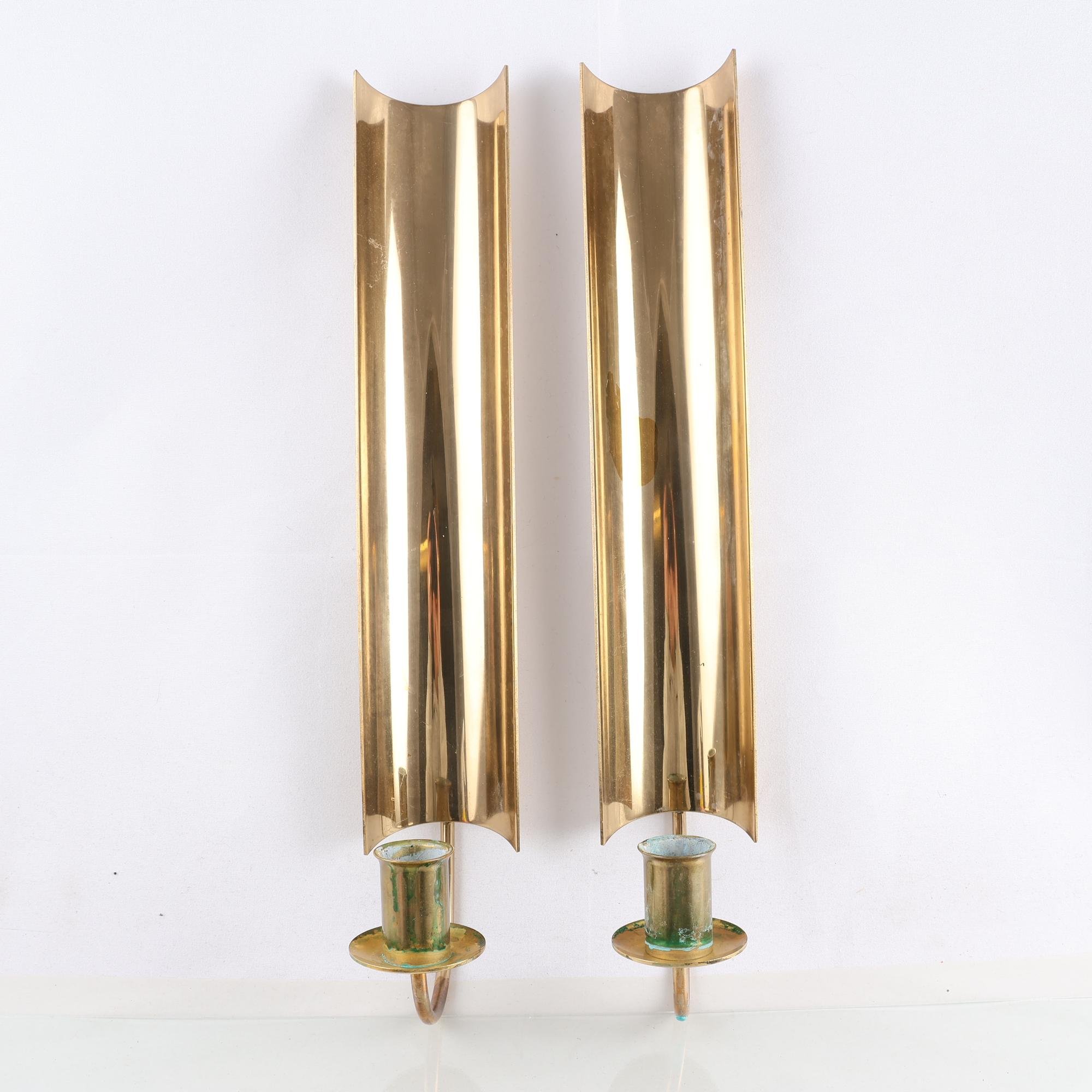 Paret vägglampetter, Pierre Forsell, Skultuna. Samfraktas ej.