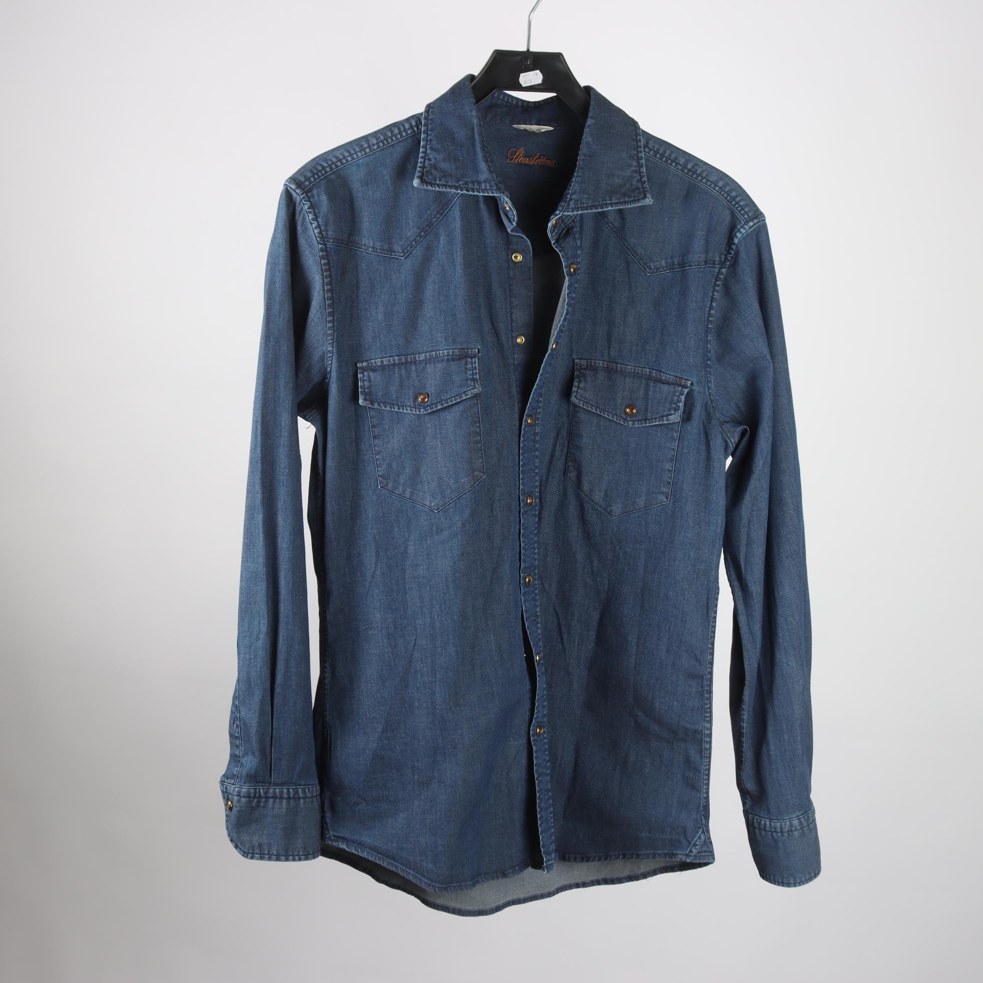 Jeansskjorta, Stenströms, blå, stl. M.
