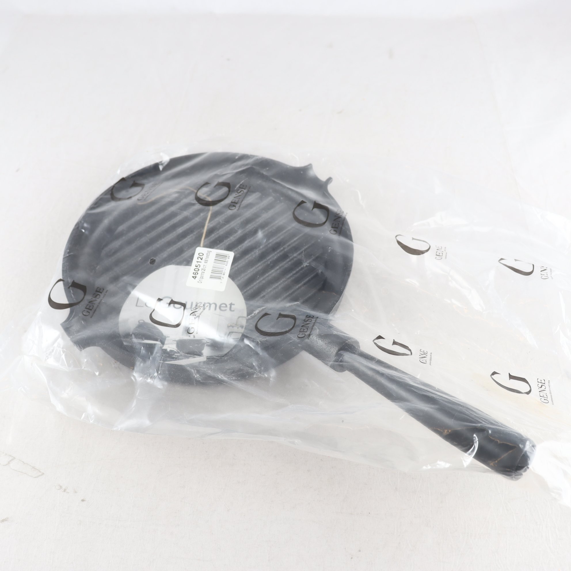 Stekpanna, grillpanna, gjutjärn, Le Gourmet, Gense. Samfraktas ej.