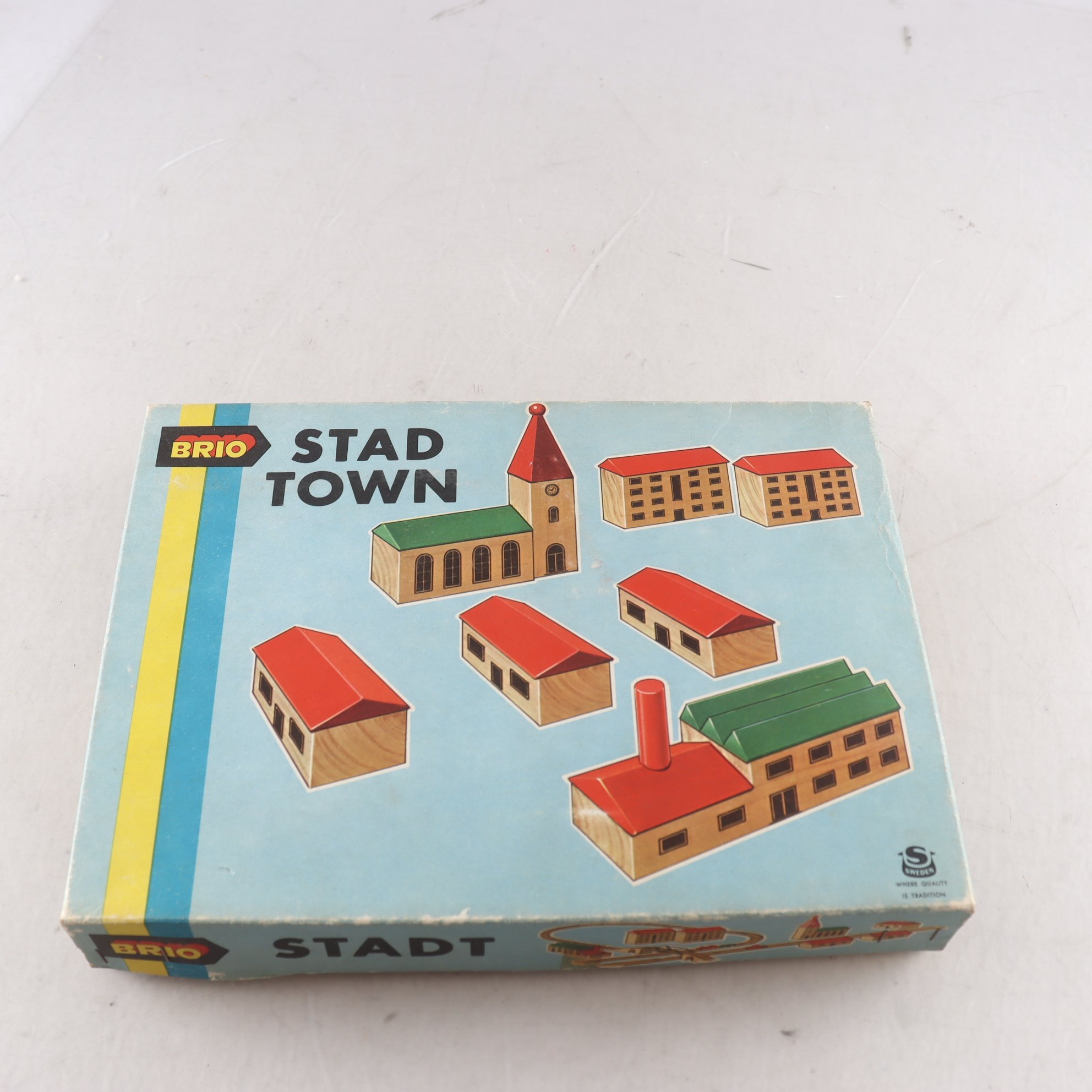 Brio, Brio stad-town, vintage.