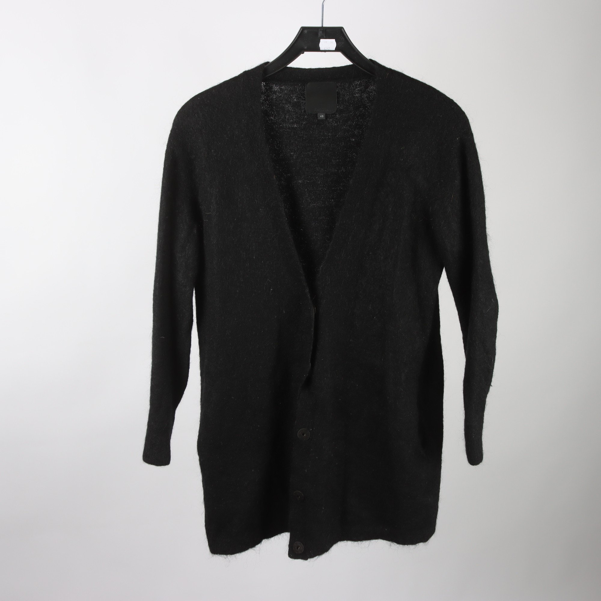 Kofta, InWear, svart, ull, mohair, stl. XS.