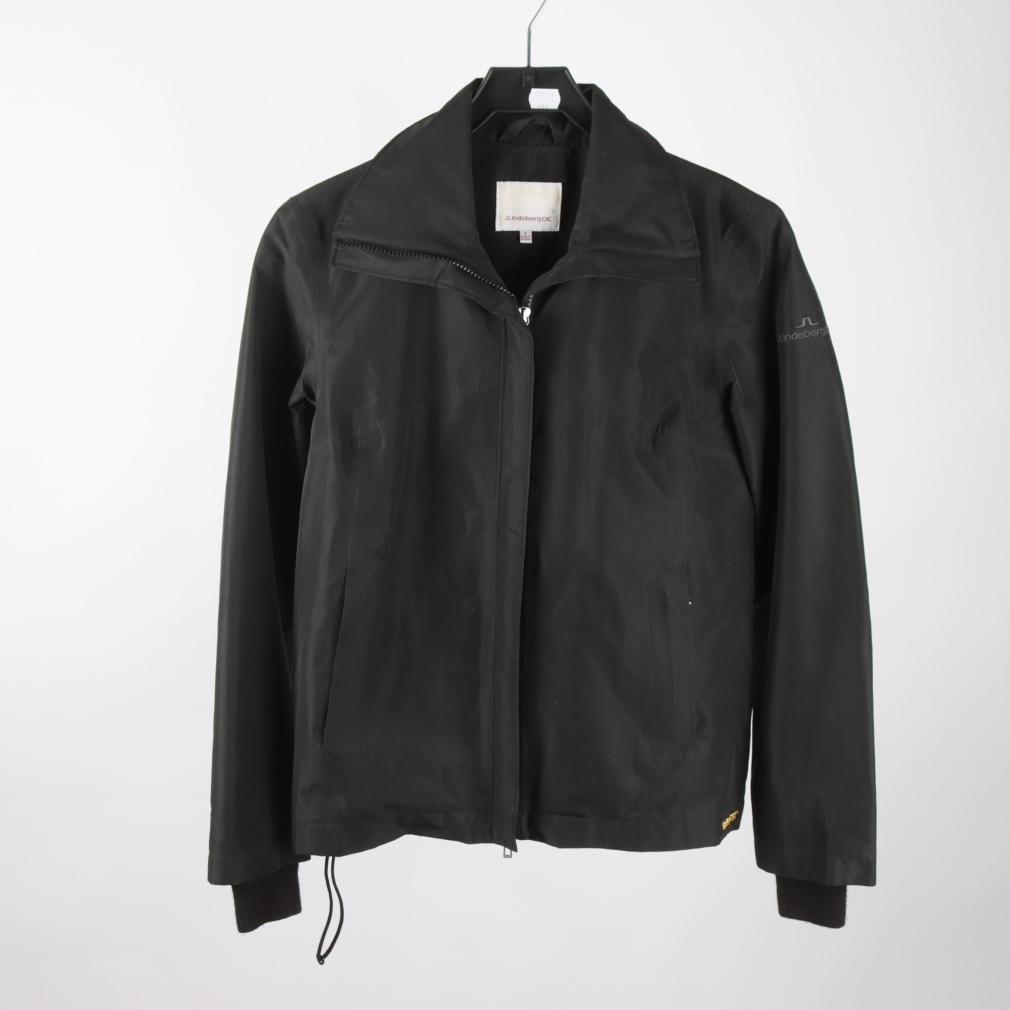 Vindjacka, J.Lindeberg, svart, stl. S.