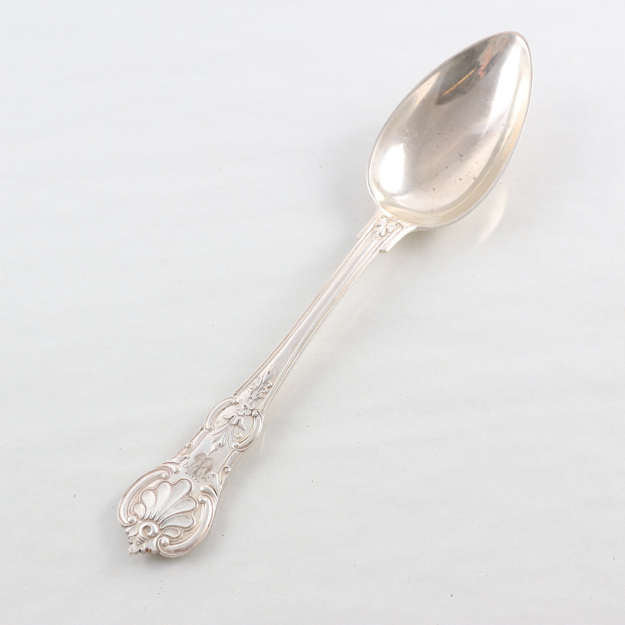 Soppsked, sterling silver, 925, modell Engelsk snäck, Tyskland