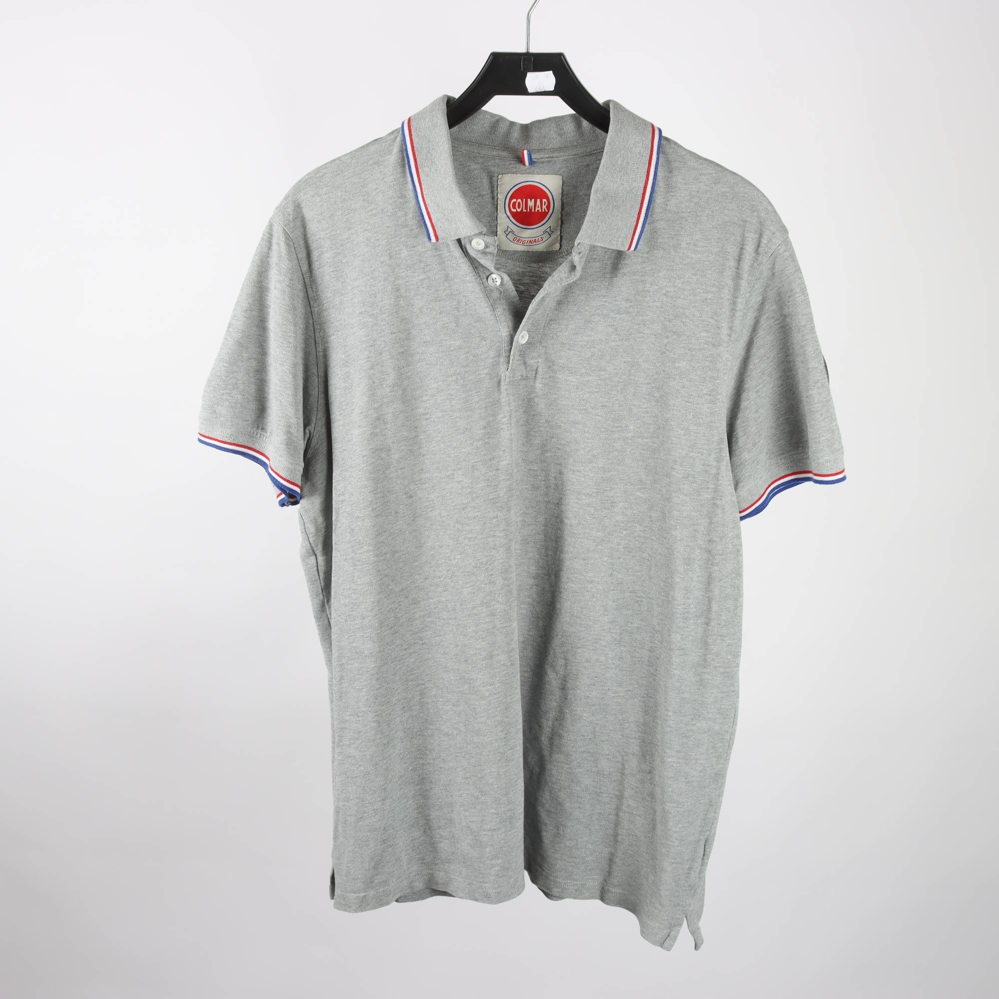 Piké, Colmar, grå, stl. XXL.