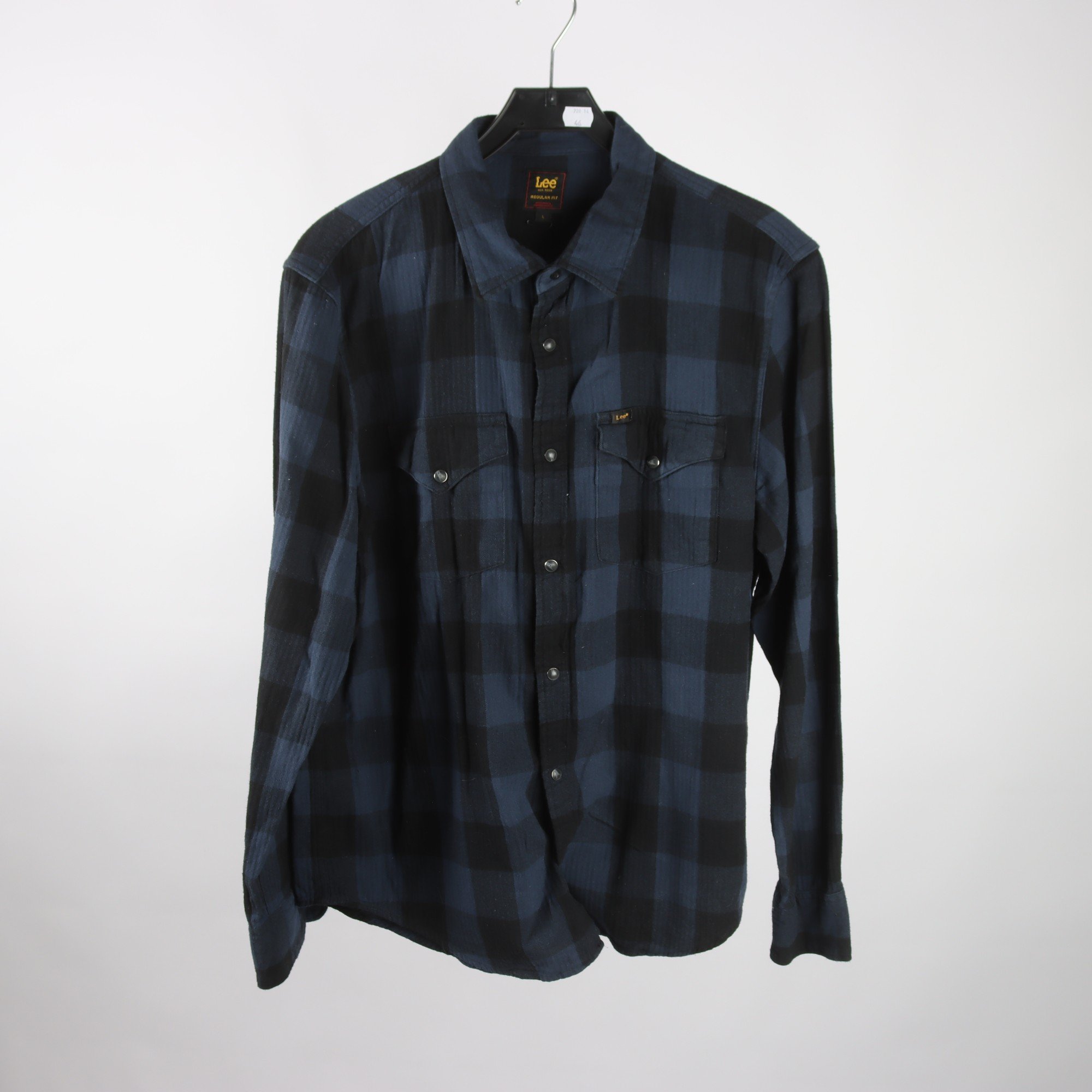 skjorta, Lee, blå, rutig, stl.