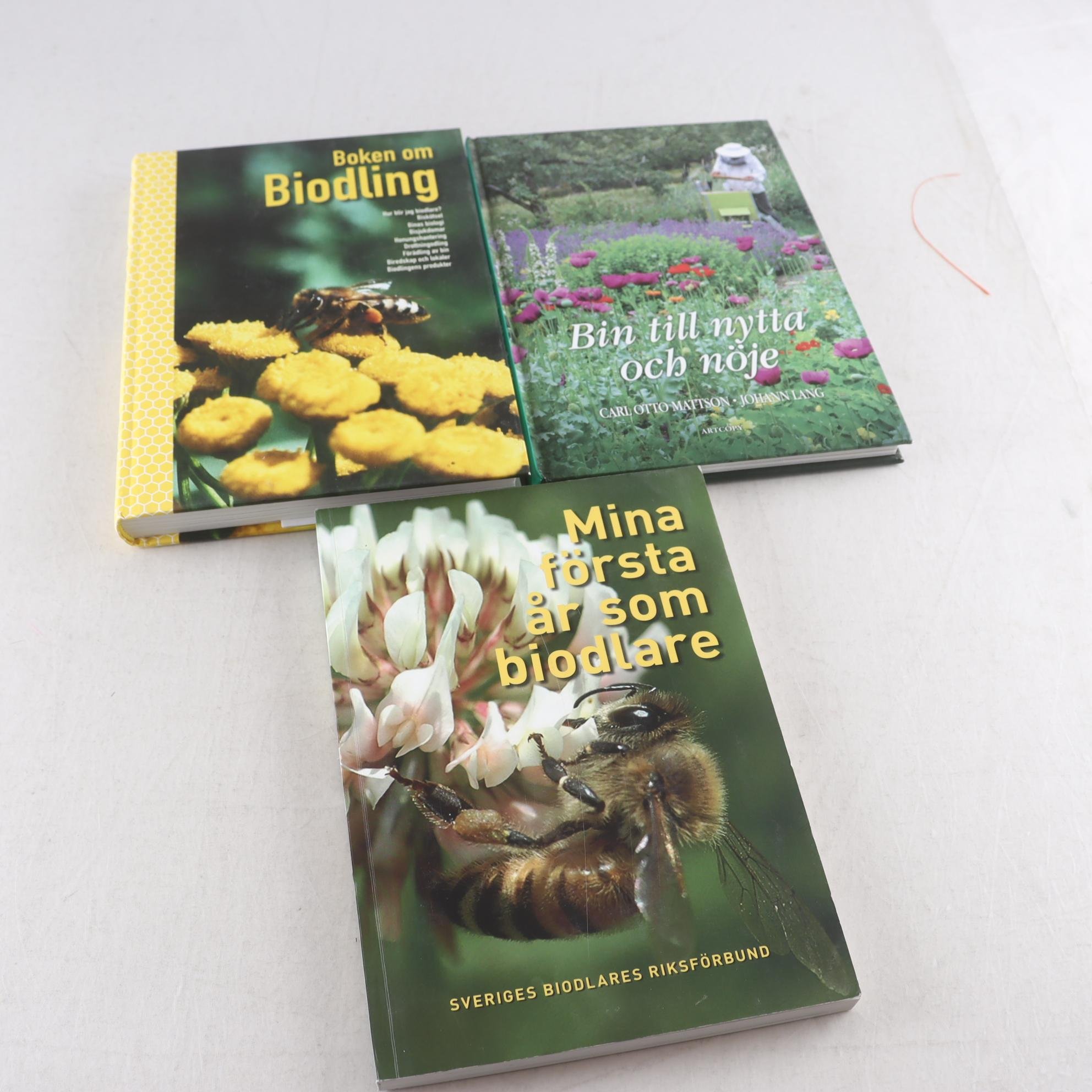 Bokpaket, Biolding, 3 titlar