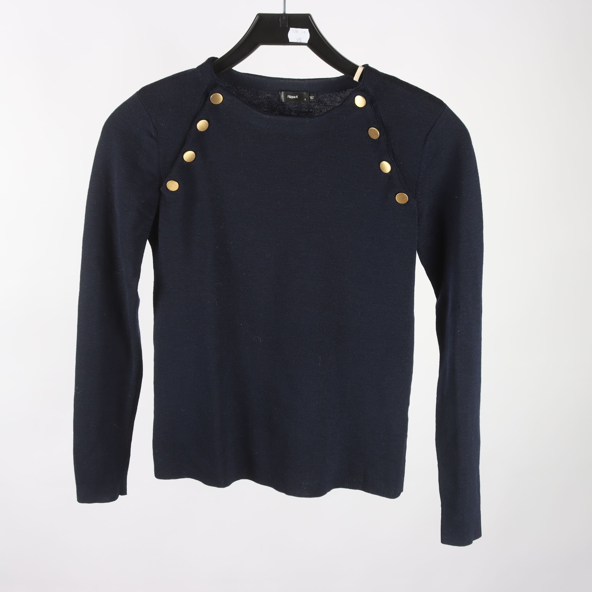 Tröja, Filippa K, blå, stl. S