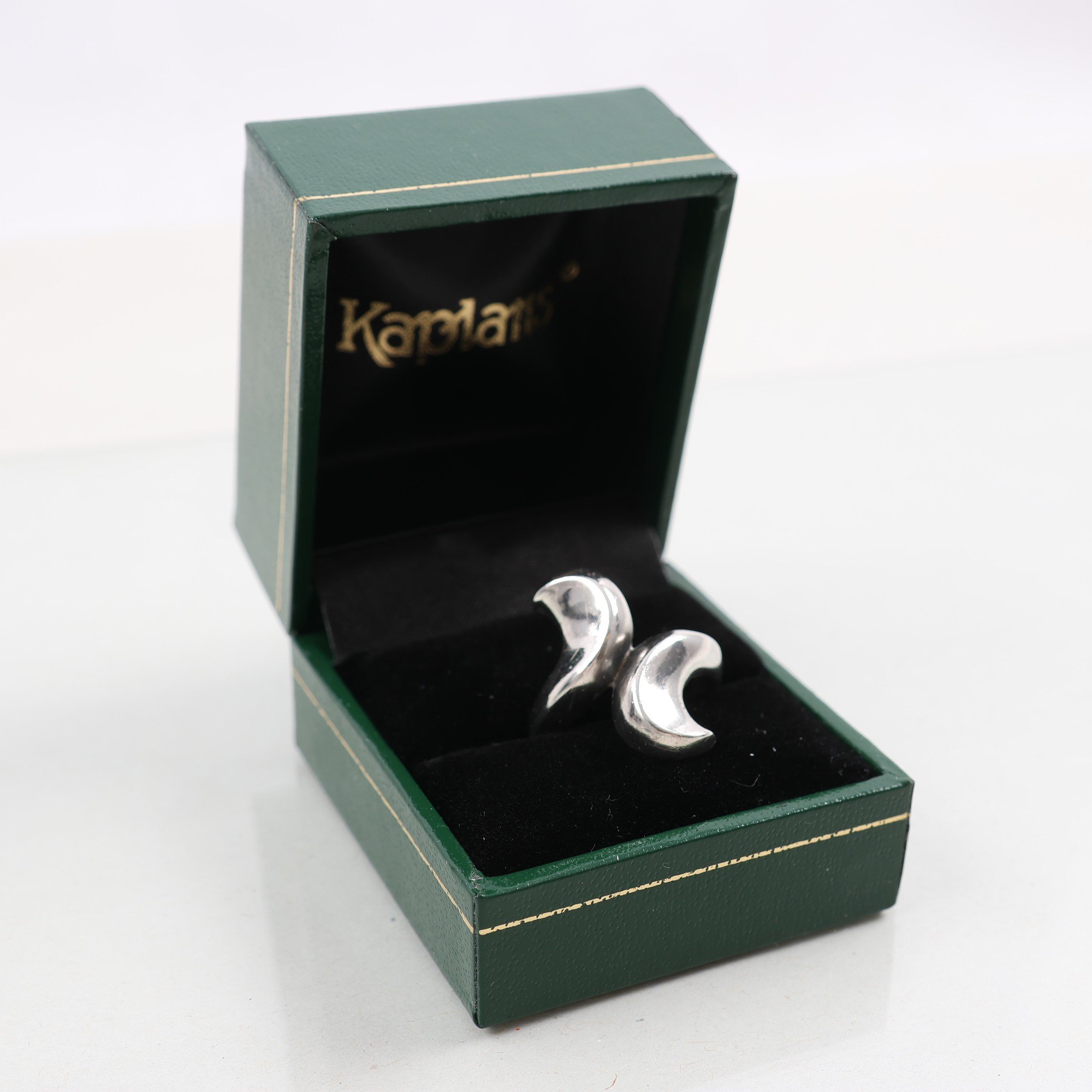 Ring, silver 925, Just Andersen, Danmark, vintage, vikt: 7.1g