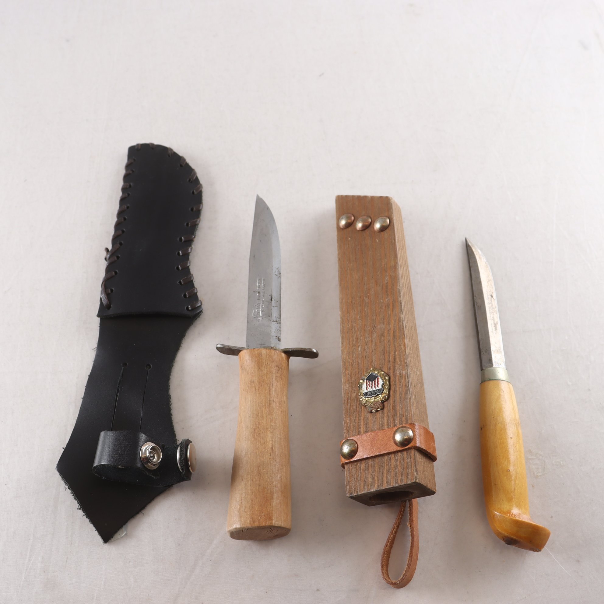 Knivar, Frosts Mora och isakki järvenpää oy kauhara finland.