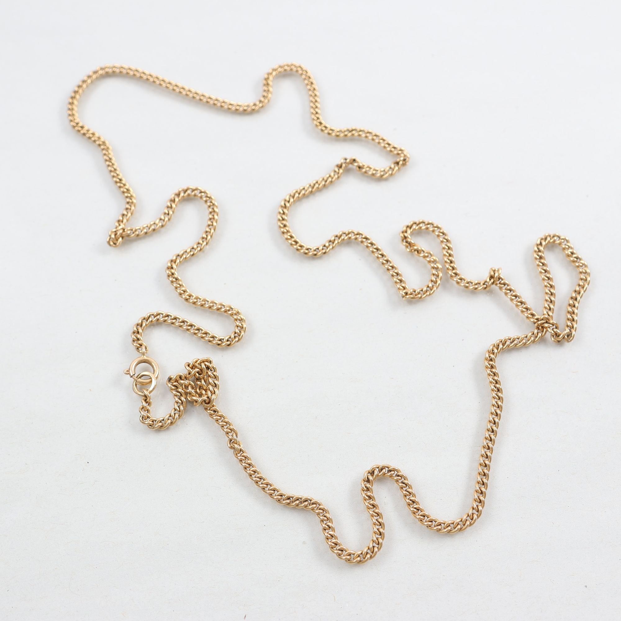 Halsband, guld 18k, vikt: 24.6g