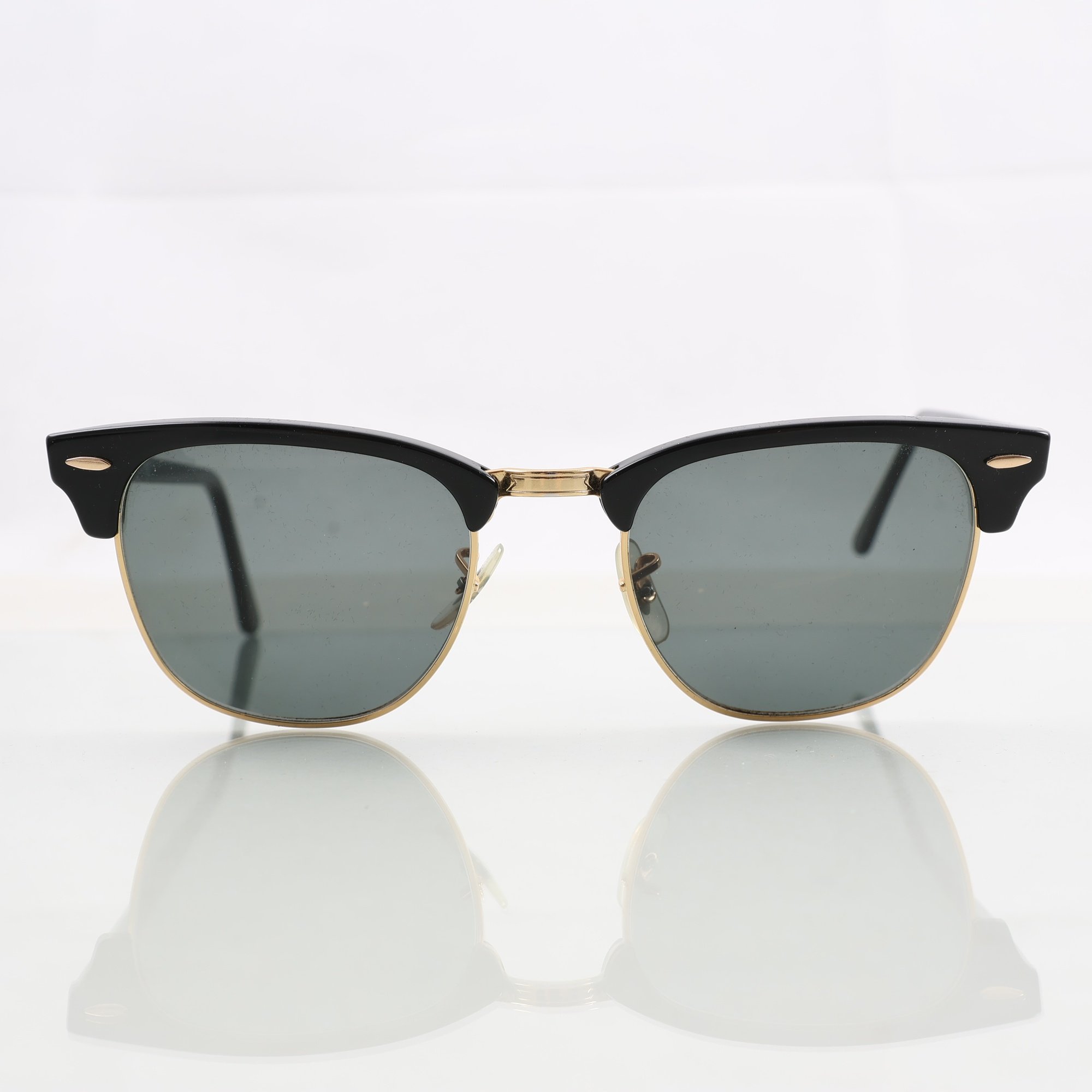 Solglasögon, acetat, metall, Ray Ban Clubmaster