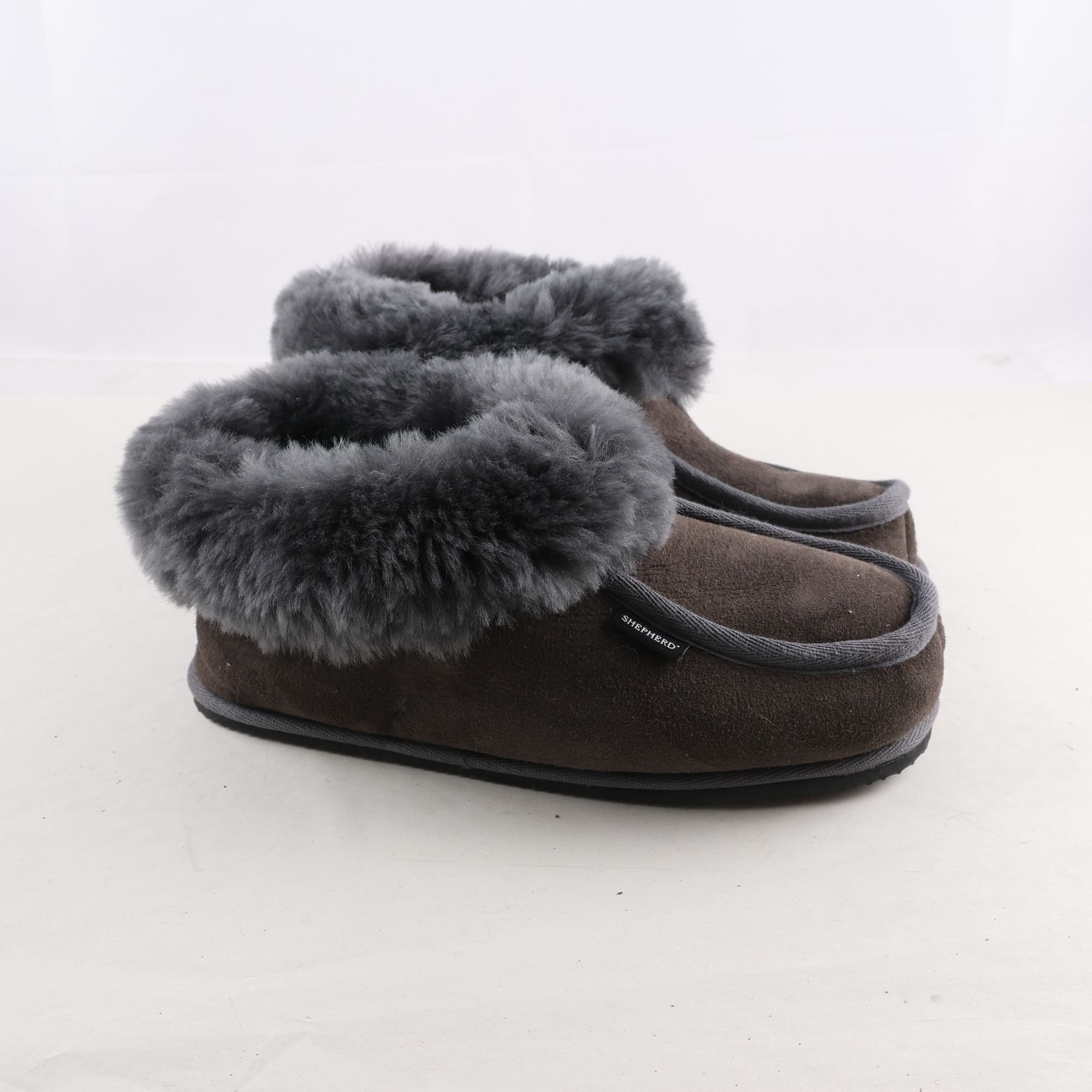 Tofflor, Shepherd, fårskinn, stl. 39