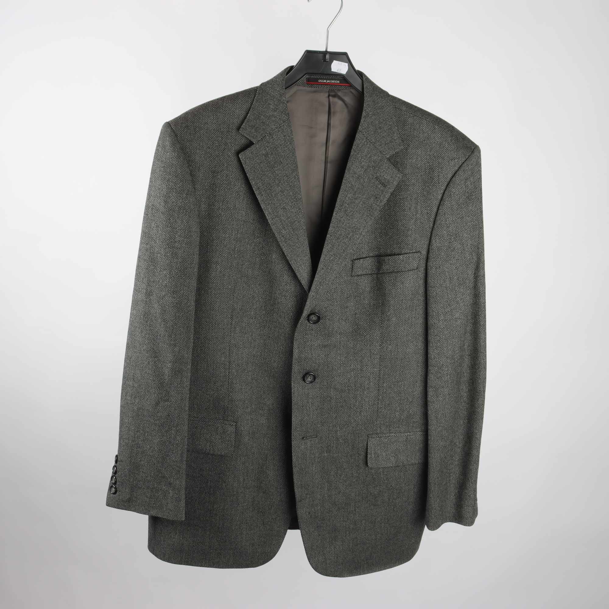 Kavaj, Oscar Jacobson, grå, stl. 50