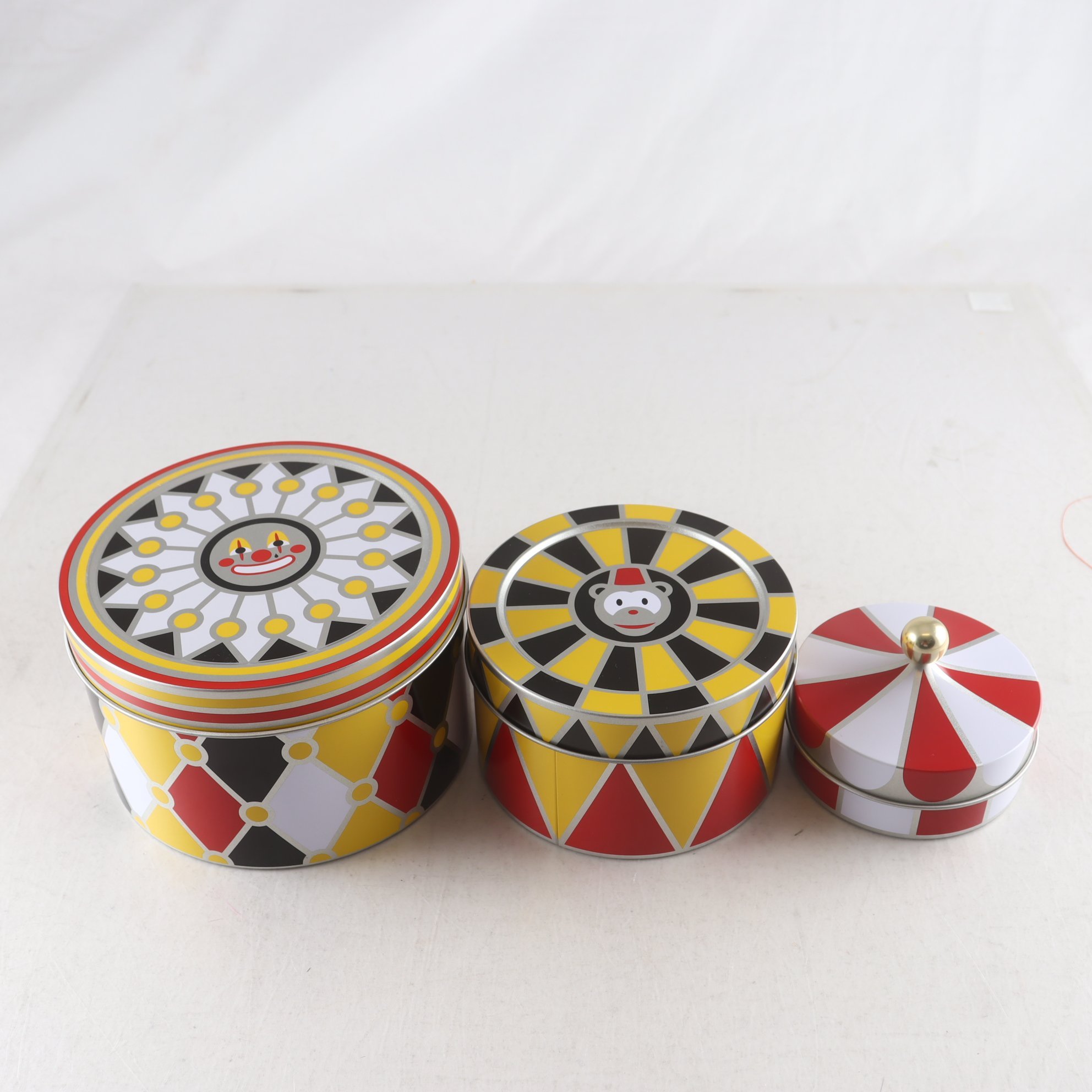 Plåtburkar, Alessi, ’Marcel Wonders’, 3 st