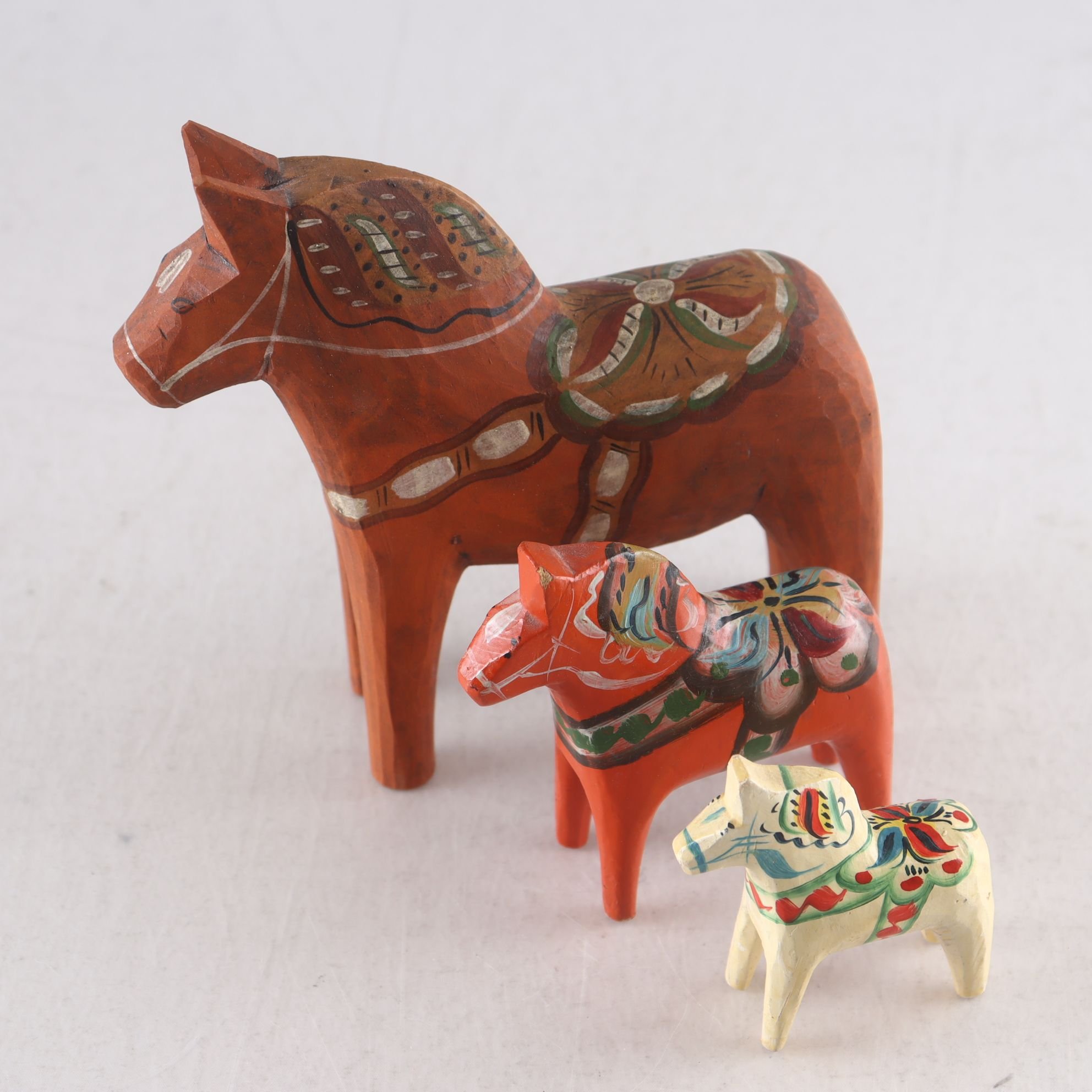 Dalahästar, Nusnäs, 3 st.