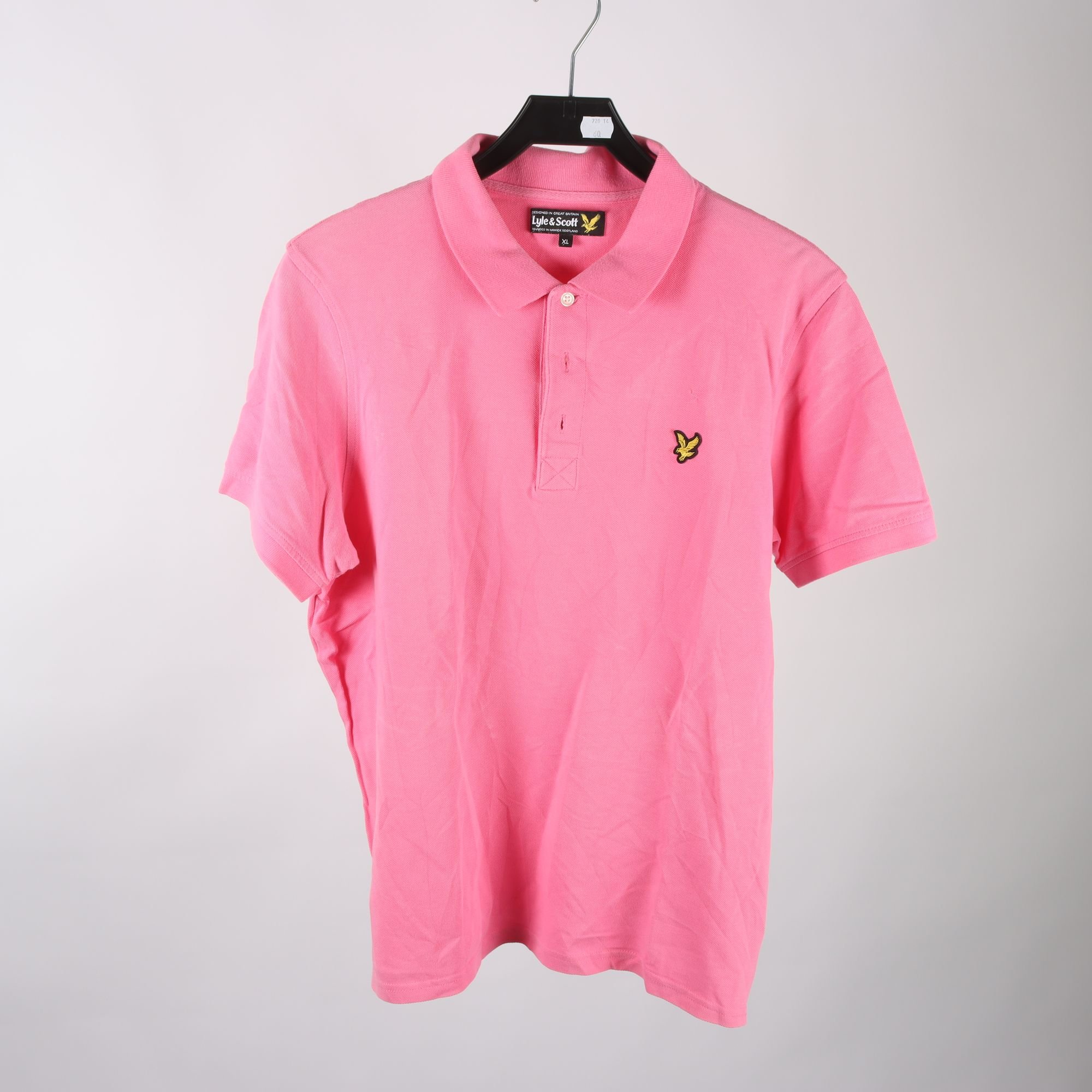 Pikètröja, Lyle & Scott, rosa, stl. XL