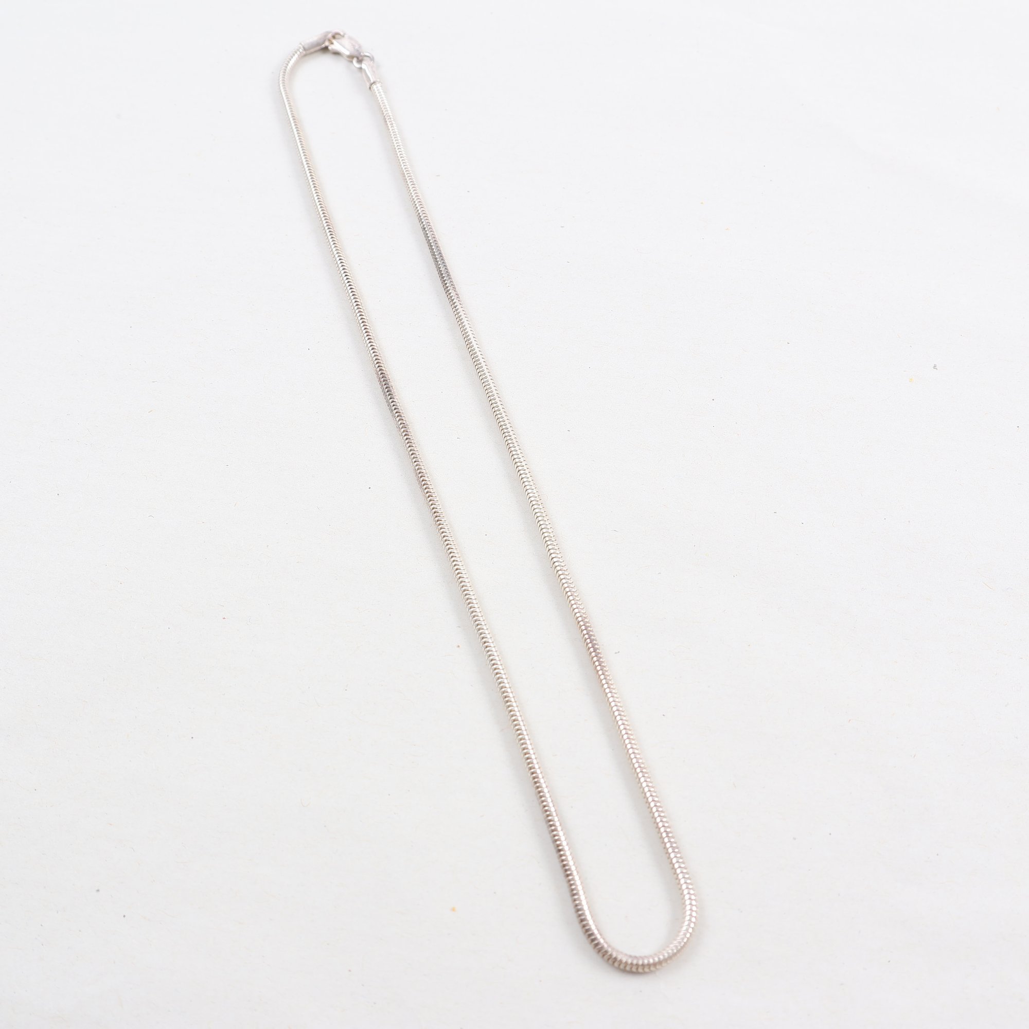 Halsband, Ormlänk, silver 925.
