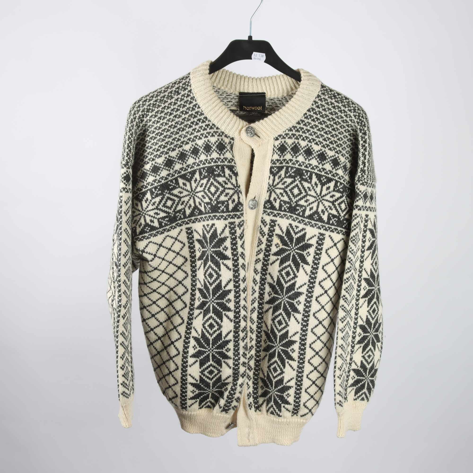 Fiskarkofta, Norwool, 100% ull, stl. M