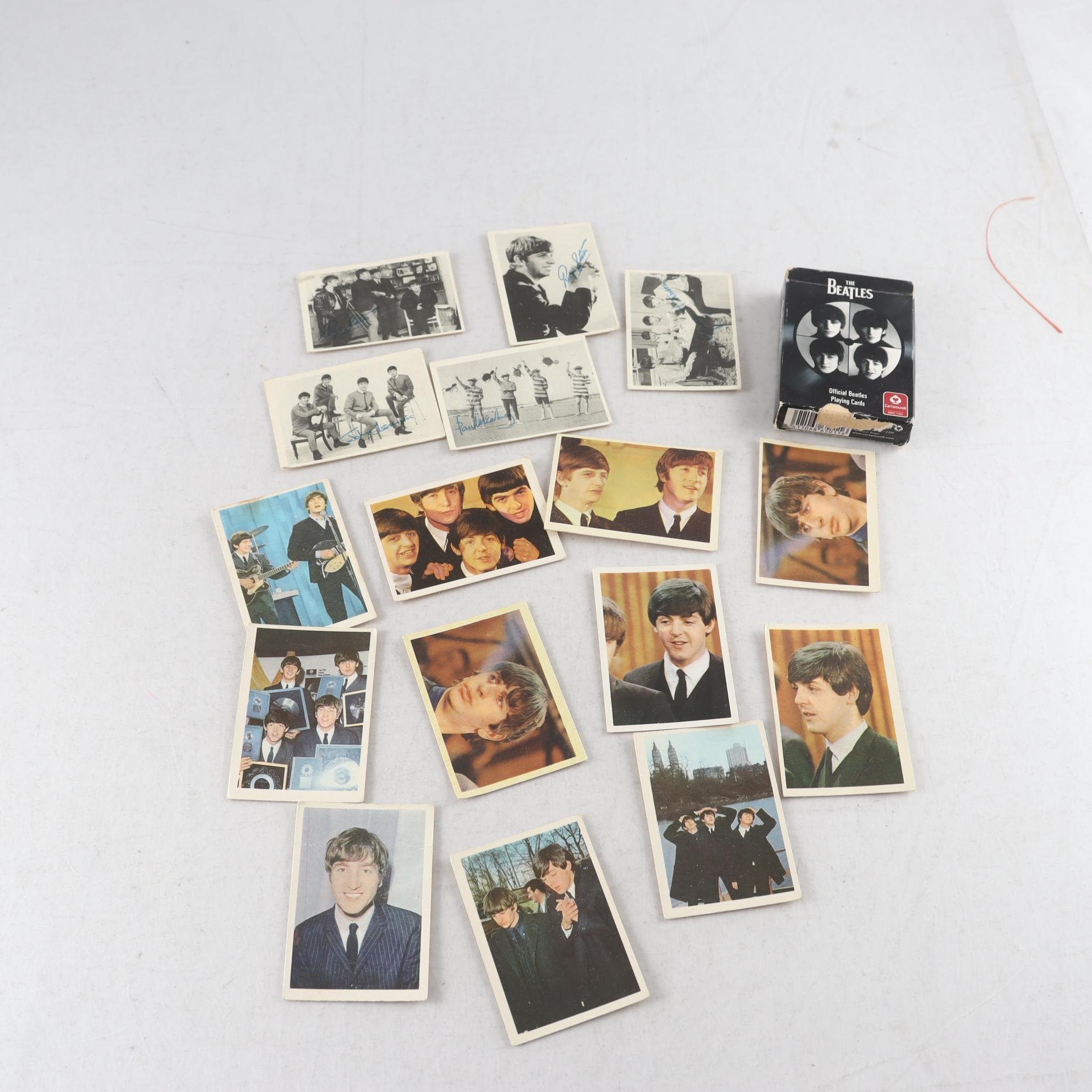 Kort, The beatles, med en kortlek